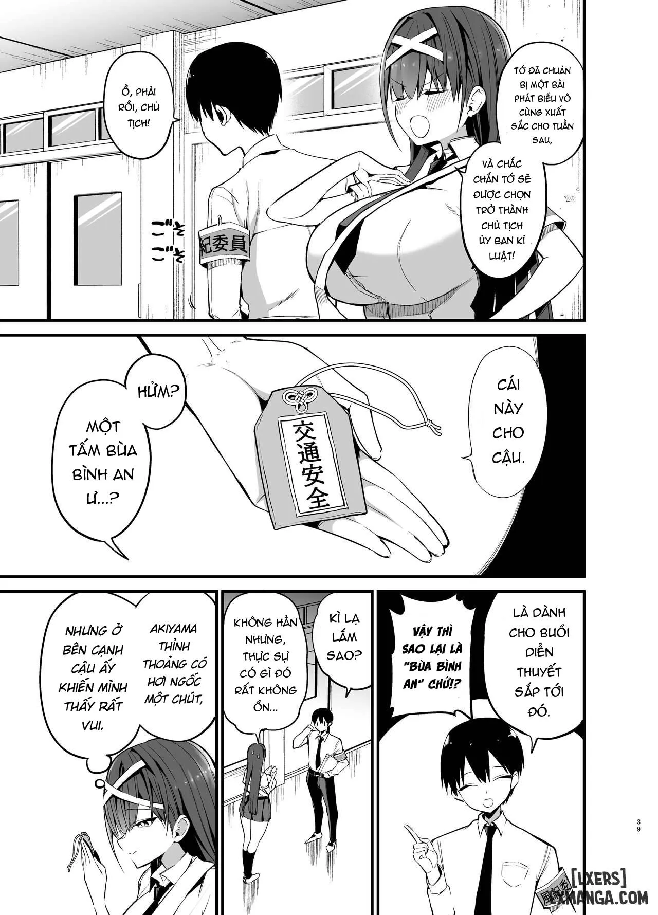 HentaiVN.net - Ảnh 39 - Địt ngoan lồn con lớp trưởng! [Fuuki Iinchou ga Ochiru made] - Oneshot
