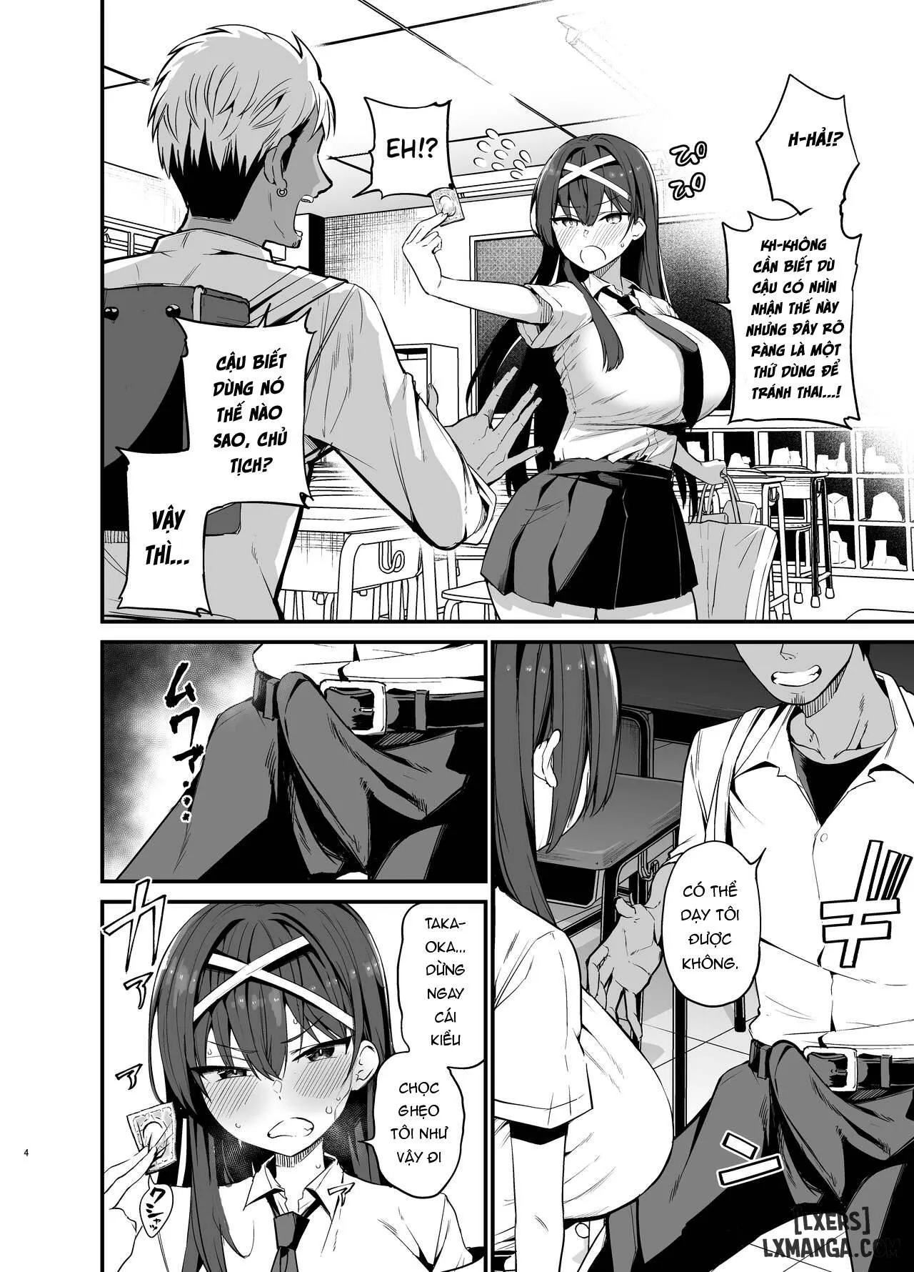 HentaiVN.net - Ảnh 4 - Địt ngoan lồn con lớp trưởng! [Fuuki Iinchou ga Ochiru made] - Oneshot