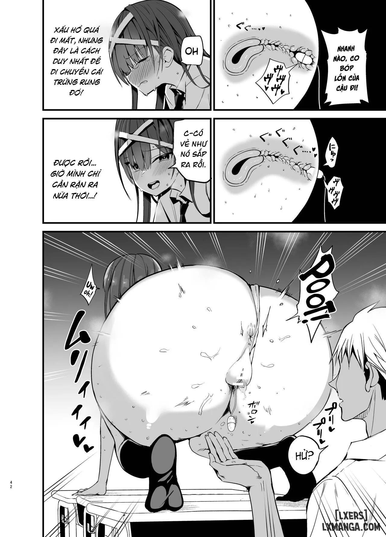 HentaiVN.net - Ảnh 42 - Địt ngoan lồn con lớp trưởng! [Fuuki Iinchou ga Ochiru made] - Oneshot