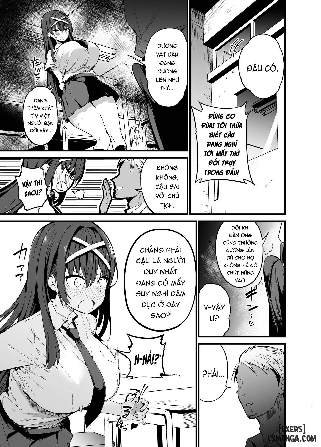 HentaiVN.net - Ảnh 5 - Địt ngoan lồn con lớp trưởng! [Fuuki Iinchou ga Ochiru made] - Oneshot
