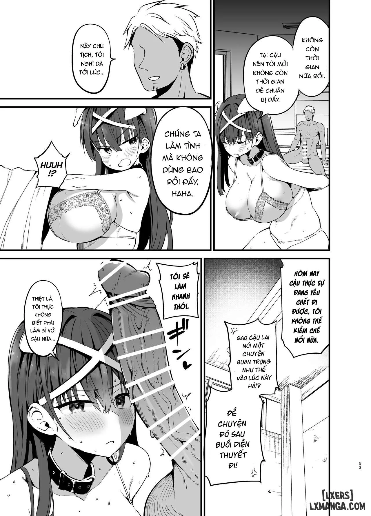 HentaiVN.net - Ảnh 53 - Địt ngoan lồn con lớp trưởng! [Fuuki Iinchou ga Ochiru made] - Oneshot