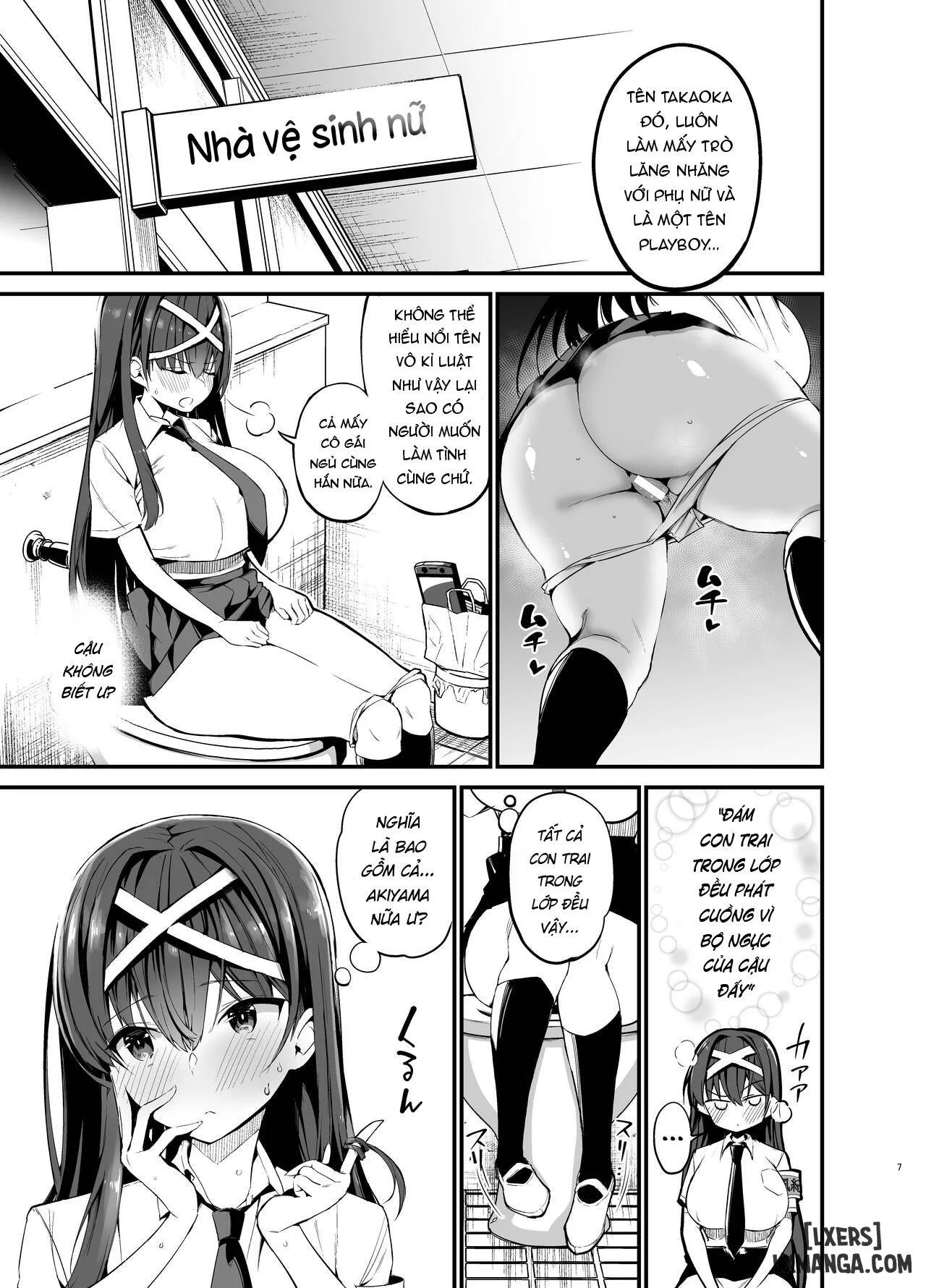 HentaiVN.net - Ảnh 7 - Địt ngoan lồn con lớp trưởng! [Fuuki Iinchou ga Ochiru made] - Oneshot