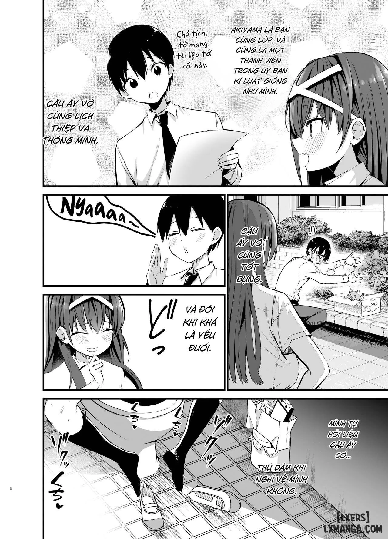 HentaiVN.net - Ảnh 8 - Địt ngoan lồn con lớp trưởng! [Fuuki Iinchou ga Ochiru made] - Oneshot