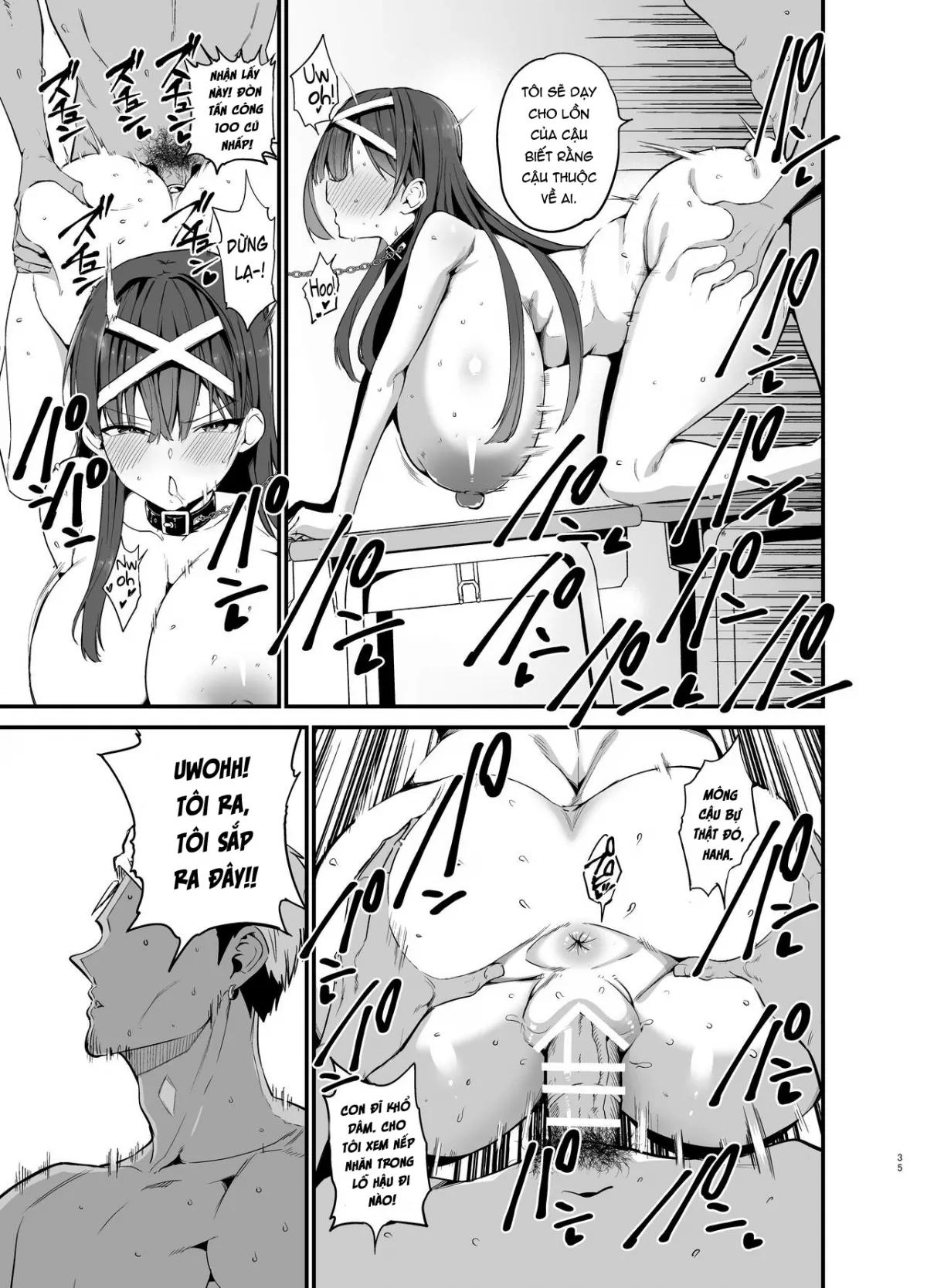 HentaiVN.net - Ảnh 15 - Địt ngoan lồn con lớp trưởng! [Fuuki Iinchou ga Ochiru made] - Chap 2
