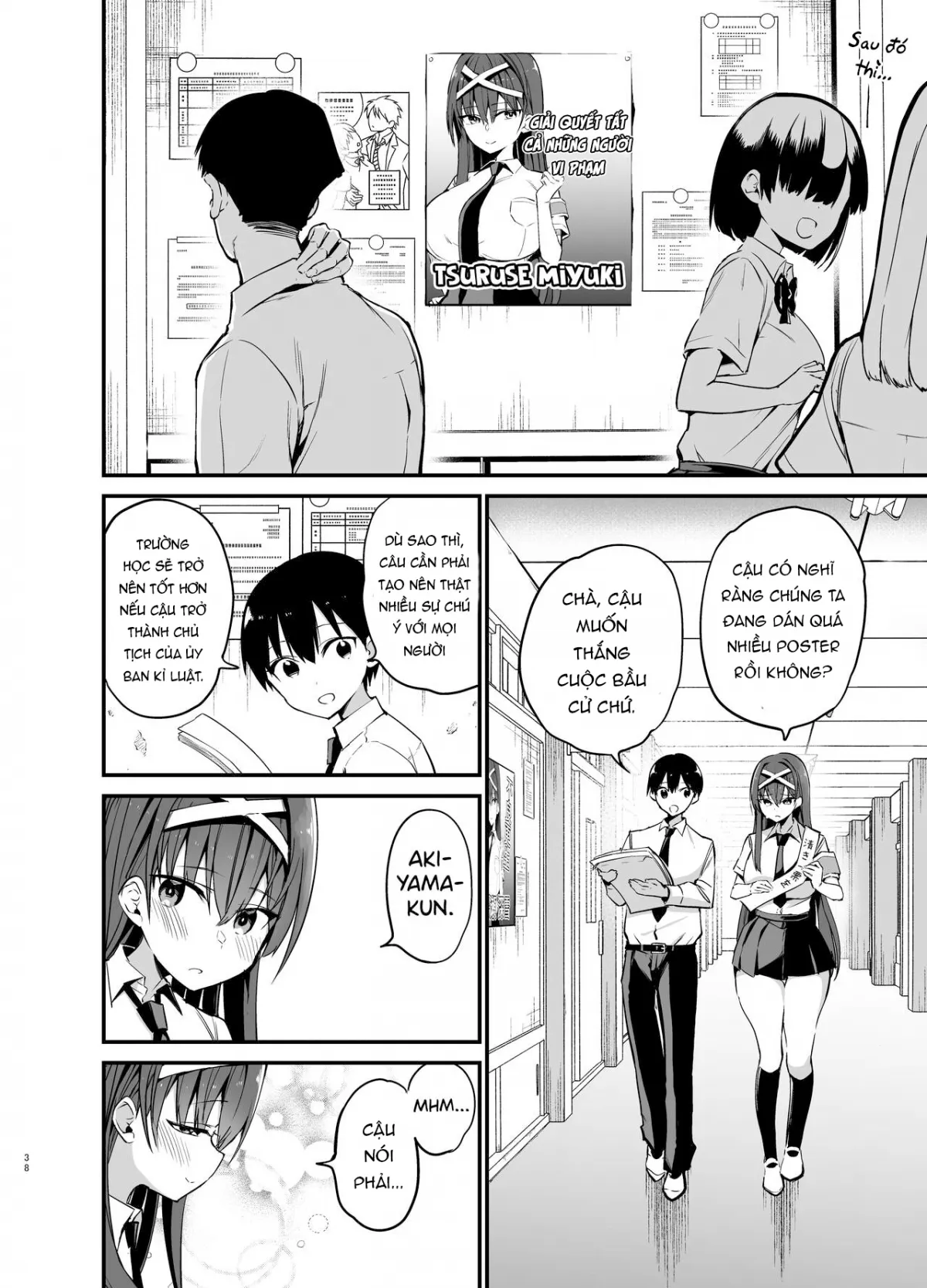 HentaiVN.net - Ảnh 18 - Địt ngoan lồn con lớp trưởng! [Fuuki Iinchou ga Ochiru made] - Chap 2