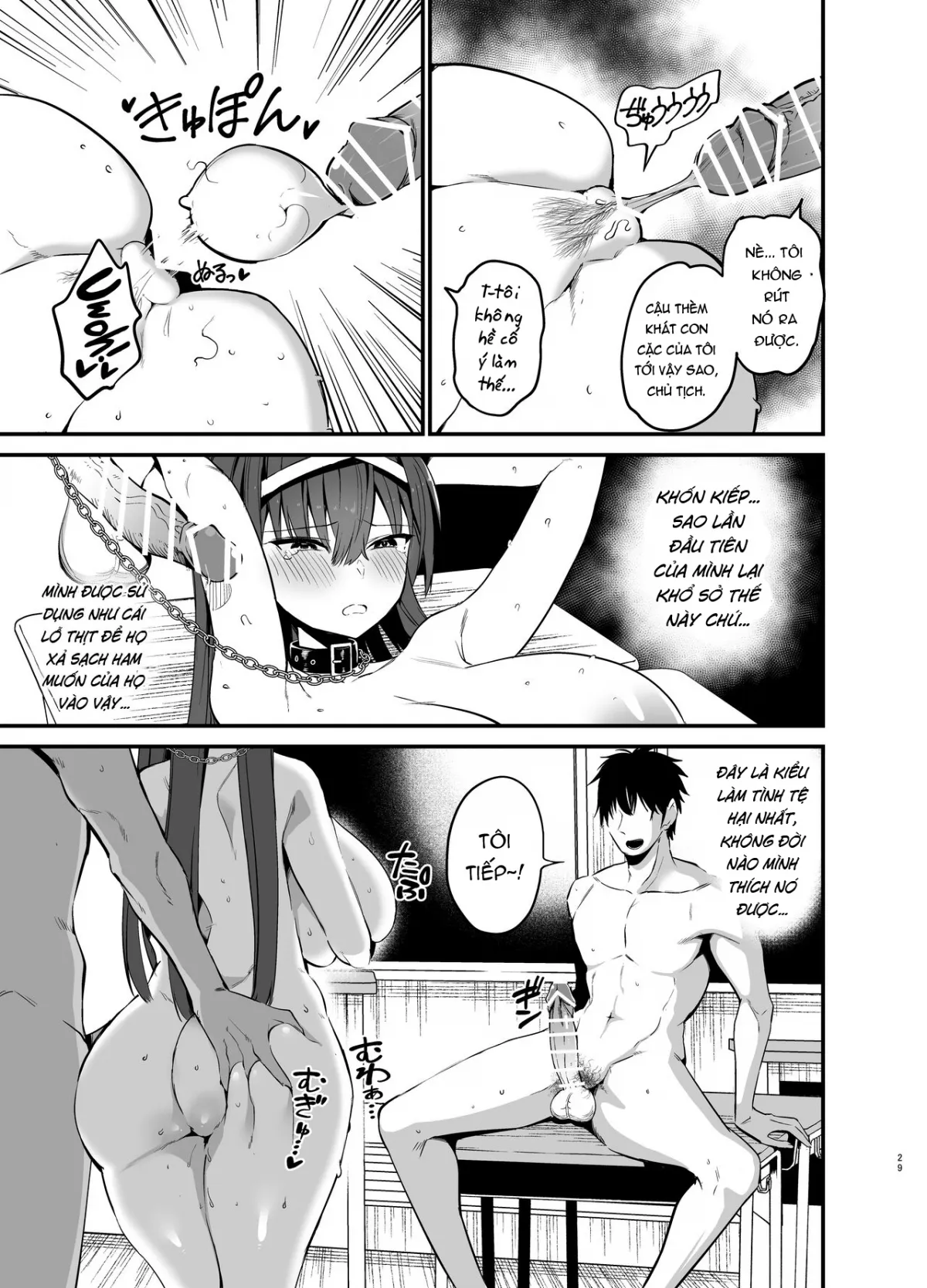 HentaiVN.net - Ảnh 9 - Địt ngoan lồn con lớp trưởng! [Fuuki Iinchou ga Ochiru made] - Chap 2