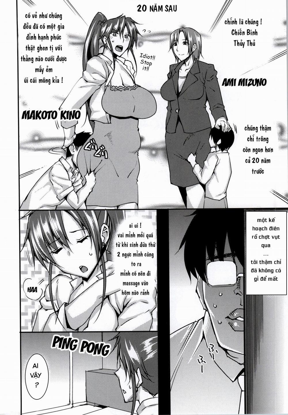 HentaiVN.net - Ảnh 4 - 20 Nengo no, Sailor Senshi o Kakyuu Youma no Ore ga Netoru (Sailor Moon) [Sau 20 năm một tiểu quỷ cũng được ngủ với thủy thủ] - Chap 1