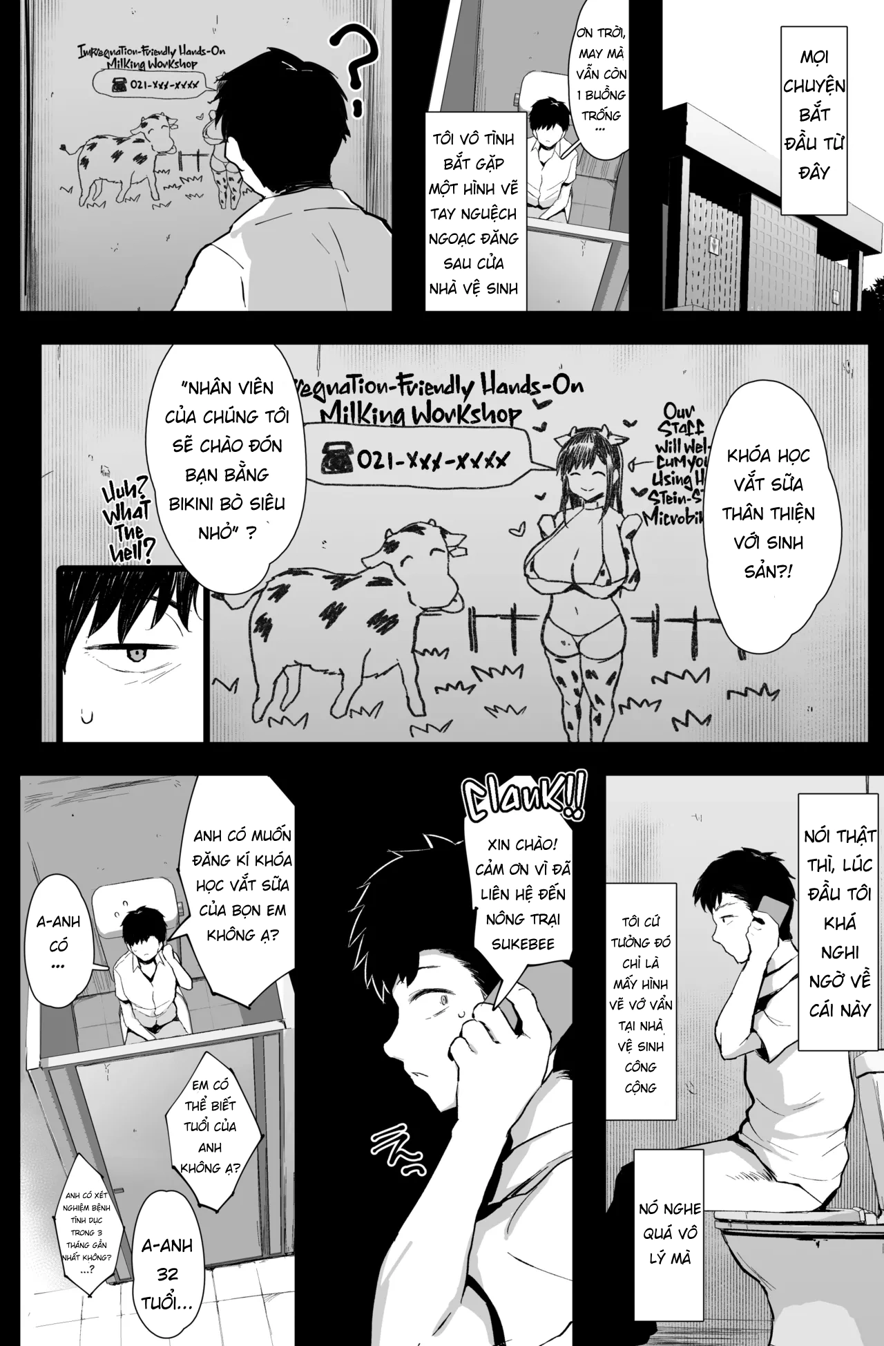 HentaiVN.net - Ảnh 3 - Tanetsuke mo Dekiru Fureai Bokujou Taiken - Oneshot