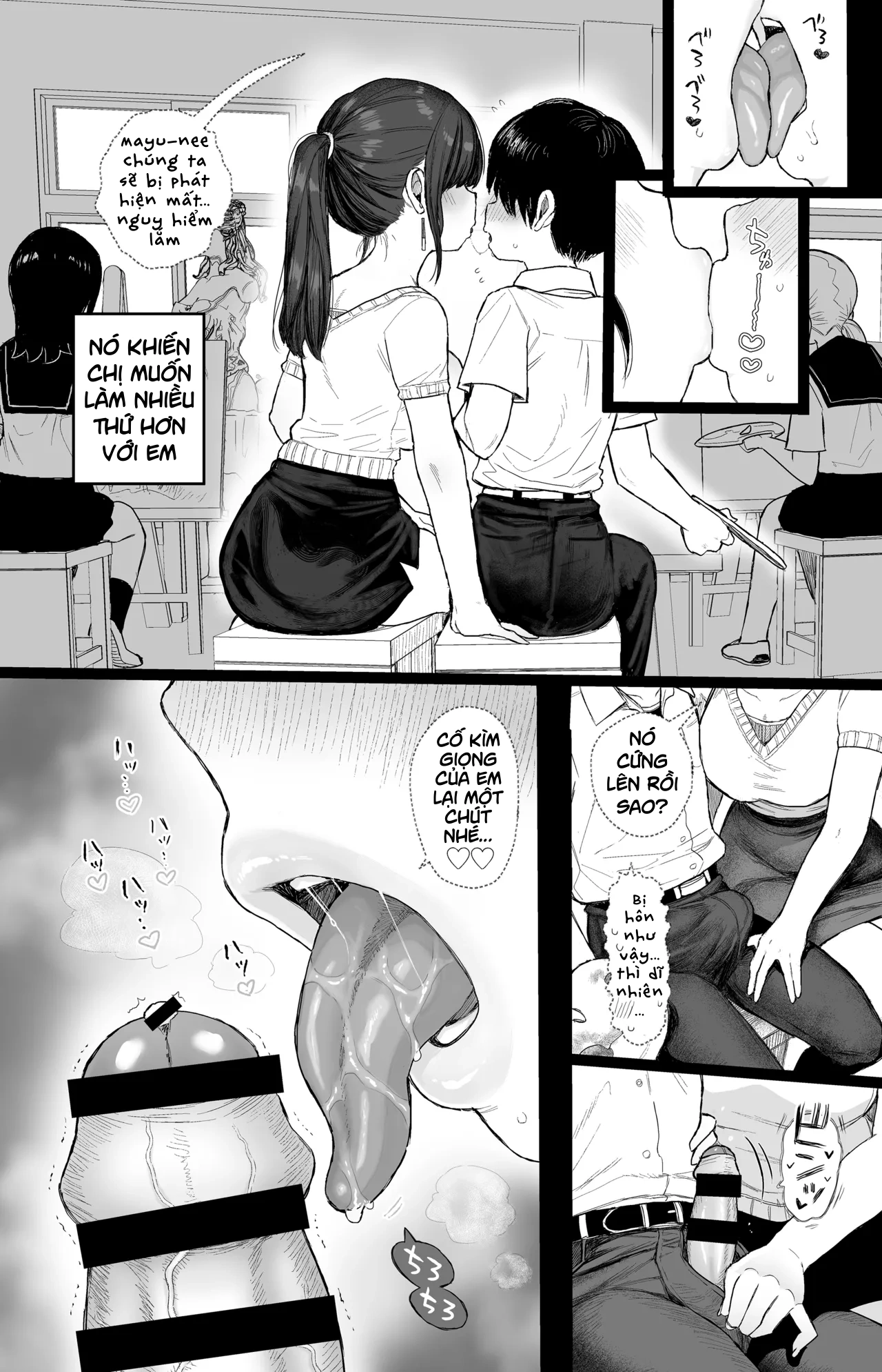 HentaiVN.net - Ảnh 29 - Osananajimi no H na Onee-san wa Suki desu ka? - Oneshot
