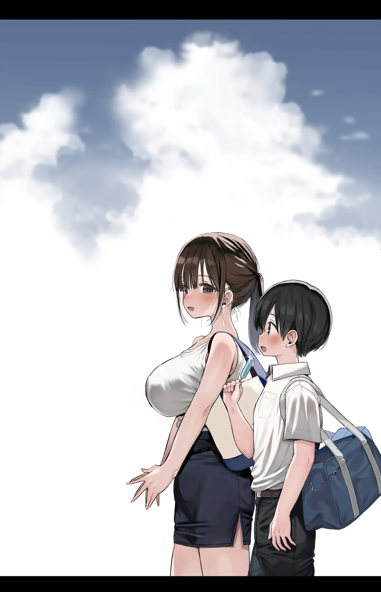 HentaiVN.net - Ảnh 55 - Osananajimi no H na Onee-san wa Suki desu ka? - Oneshot