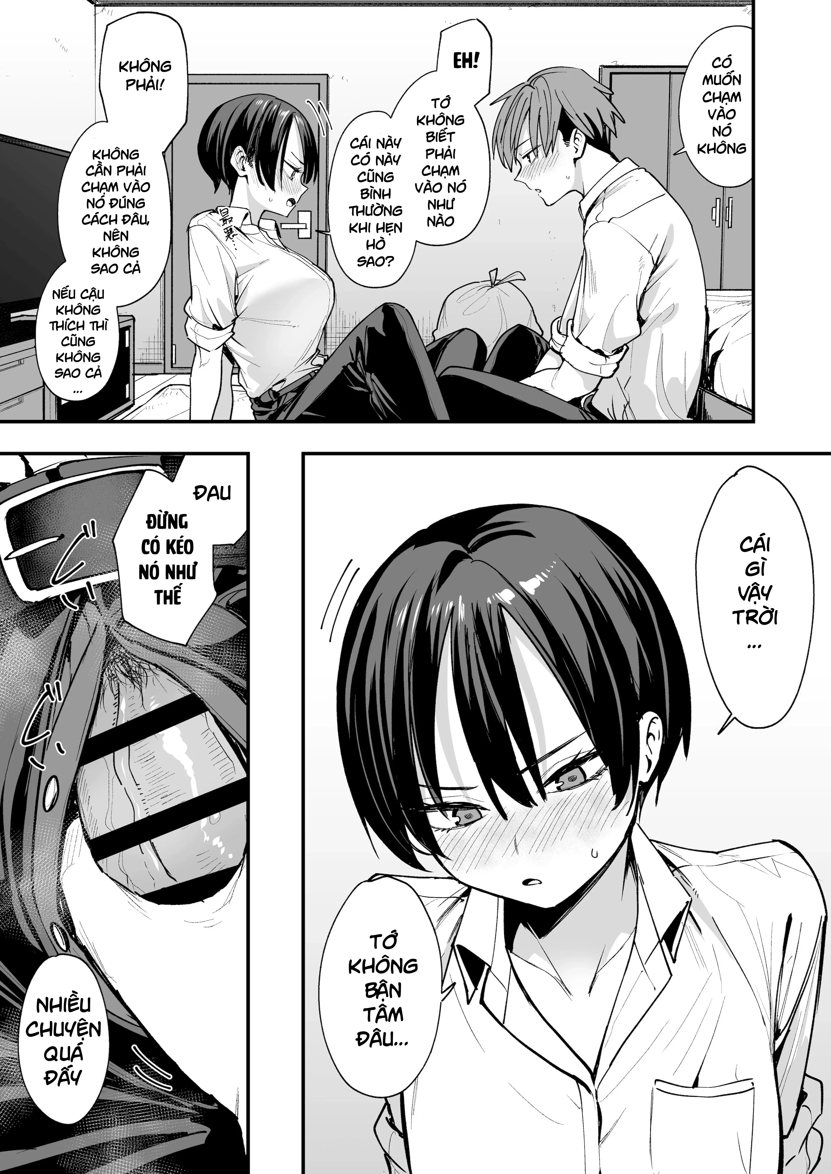 HentaiVN.net - Ảnh 16 - Boyish Osananajimi To Tsukiatta Hi Ni Sex Suru Dake - Oneshot