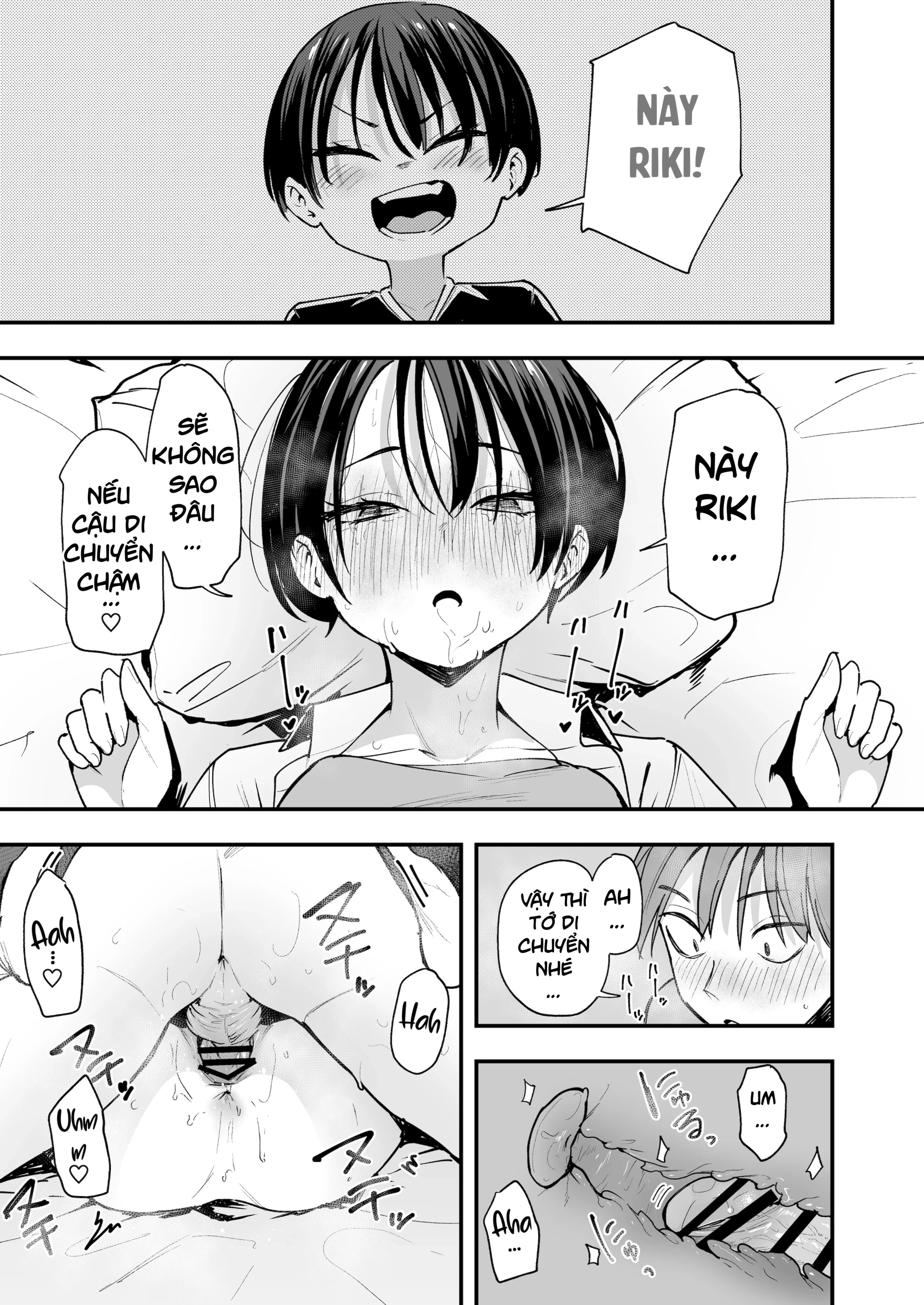 HentaiVN.net - Ảnh 34 - Boyish Osananajimi To Tsukiatta Hi Ni Sex Suru Dake - Oneshot