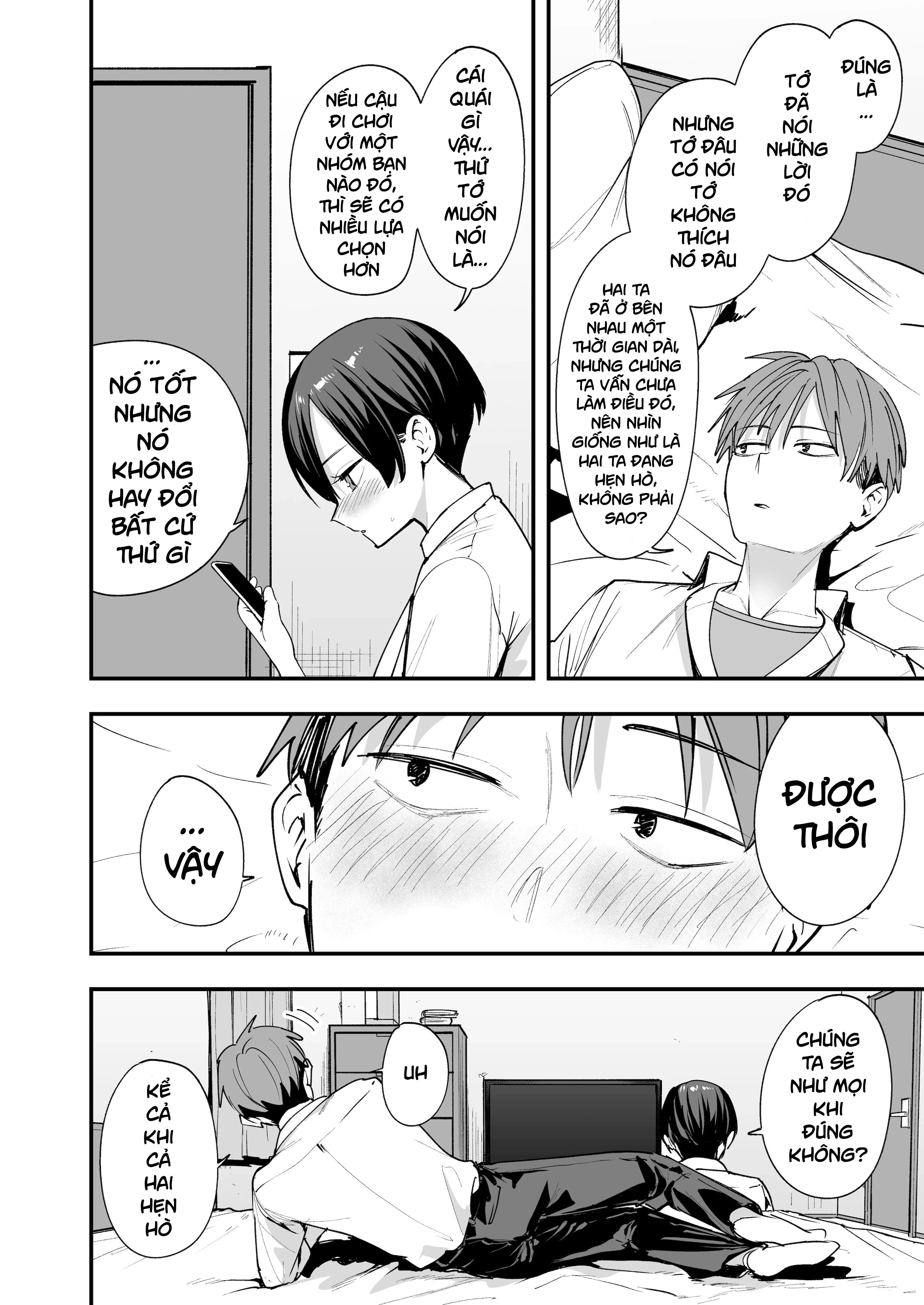 HentaiVN.net - Ảnh 7 - Boyish Osananajimi To Tsukiatta Hi Ni Sex Suru Dake - Oneshot