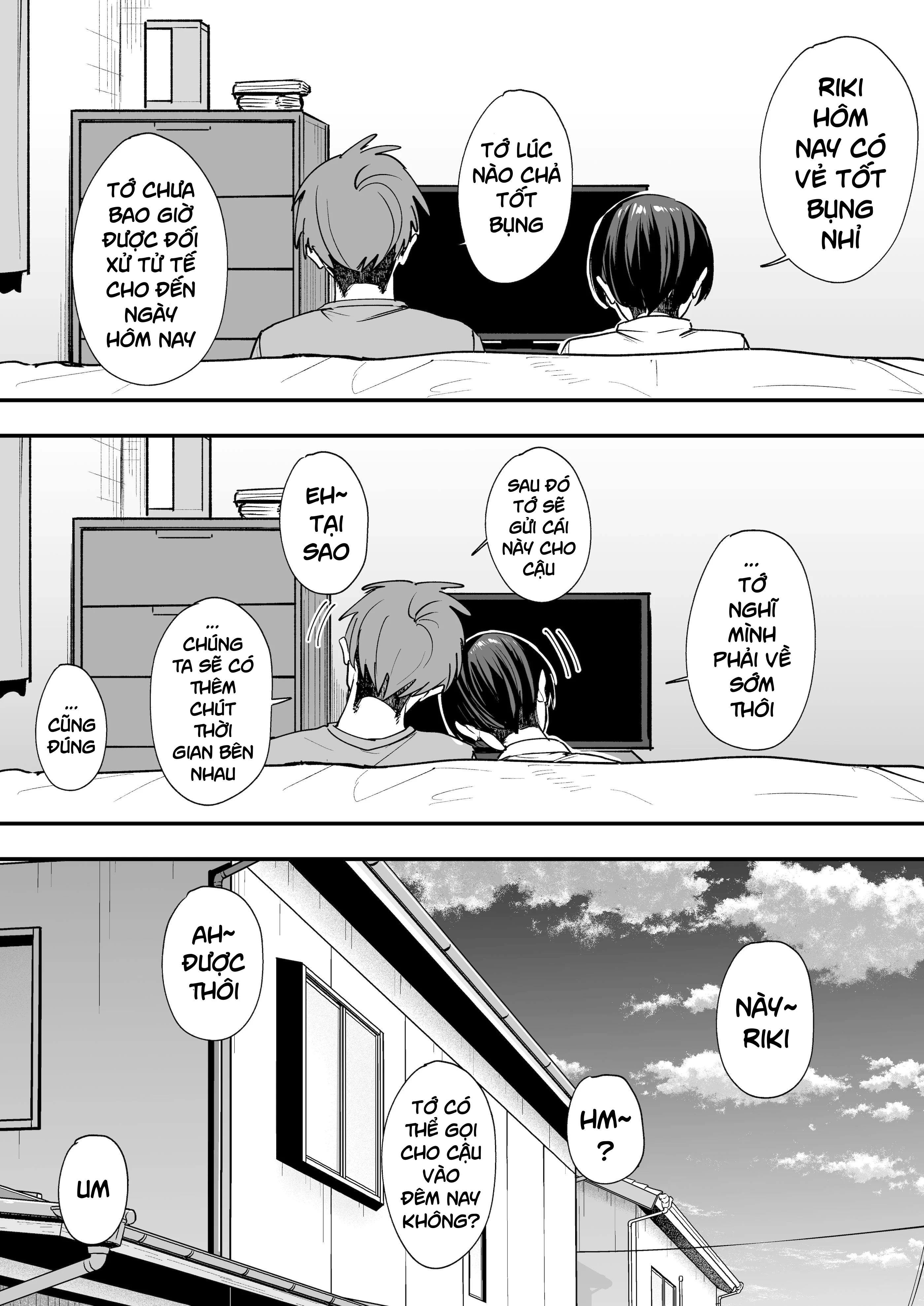 HentaiVN.net - Ảnh 68 - Boyish Osananajimi To Tsukiatta Hi Ni Sex Suru Dake - Oneshot