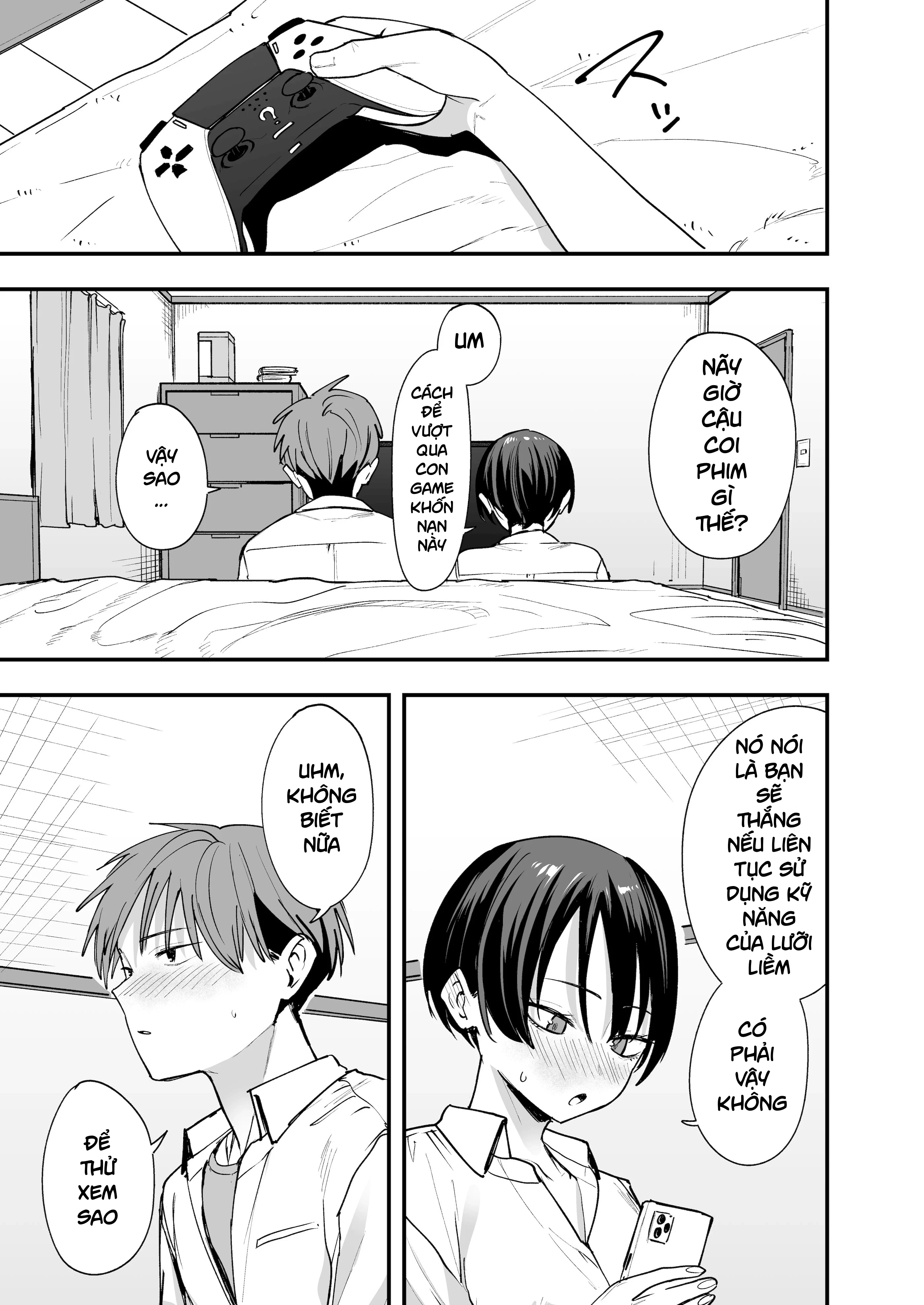 HentaiVN.net - Ảnh 8 - Boyish Osananajimi To Tsukiatta Hi Ni Sex Suru Dake - Oneshot