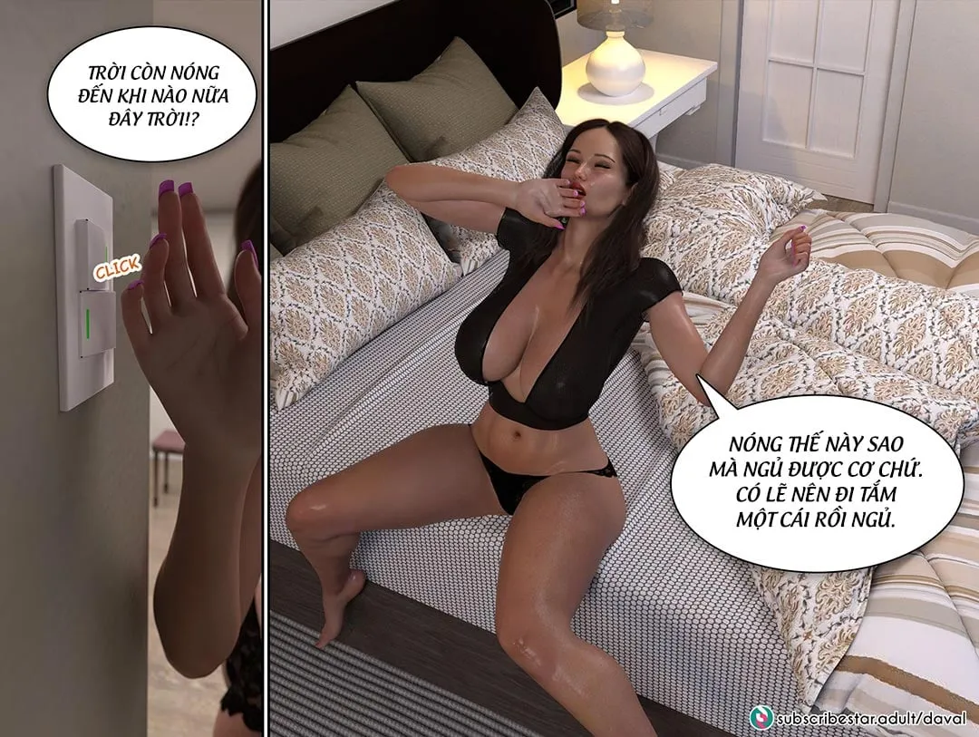 HentaiVN.net - Ảnh 28 - Thỏa mãn nhu cầu của mẹ [Satisfying Needs] - Chap 1A