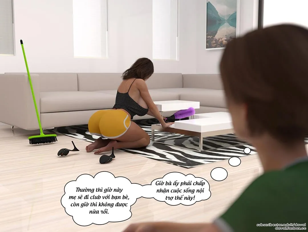 HentaiVN.net - Ảnh 25 - Thỏa mãn nhu cầu của mẹ [Satisfying Needs] - Chap 1B