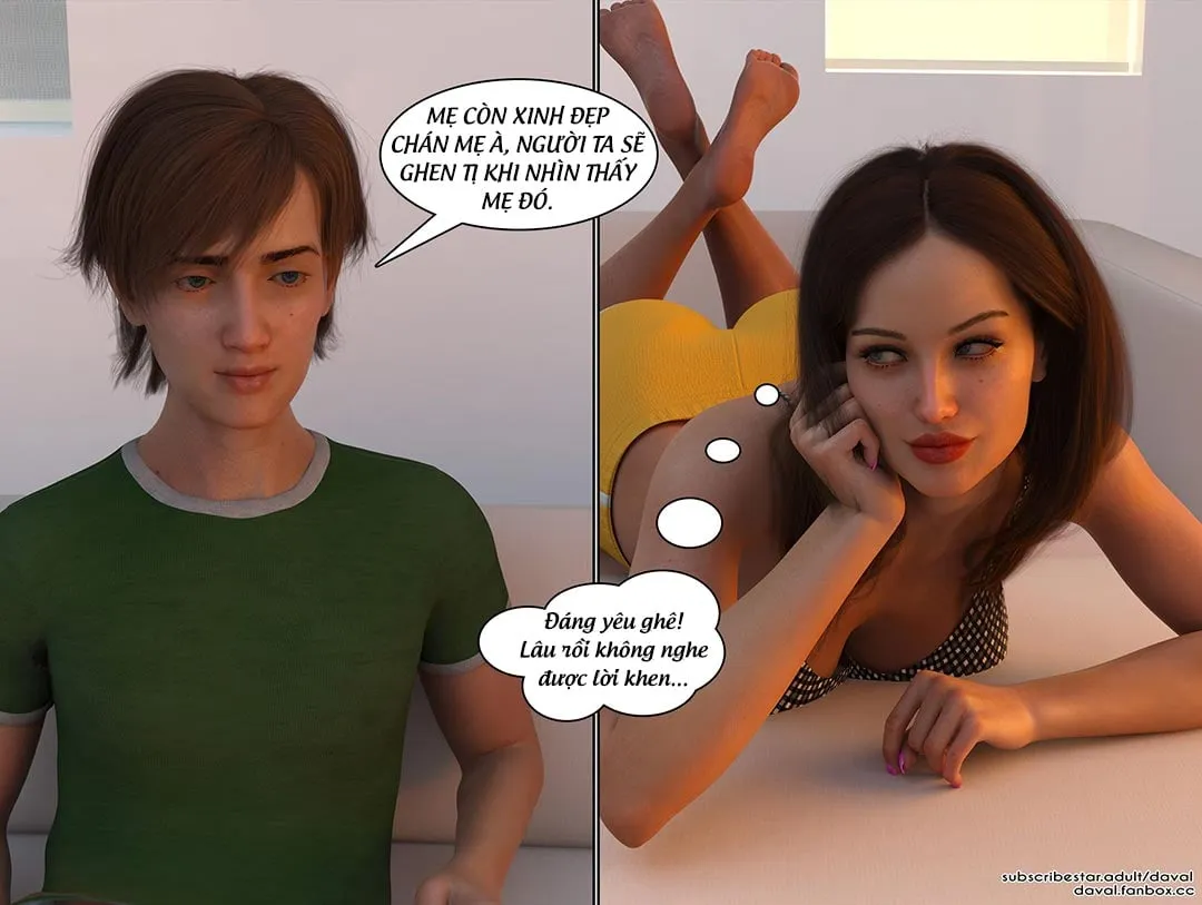HentaiVN.net - Ảnh 4 - Thỏa mãn nhu cầu của mẹ [Satisfying Needs] - Chap 1C