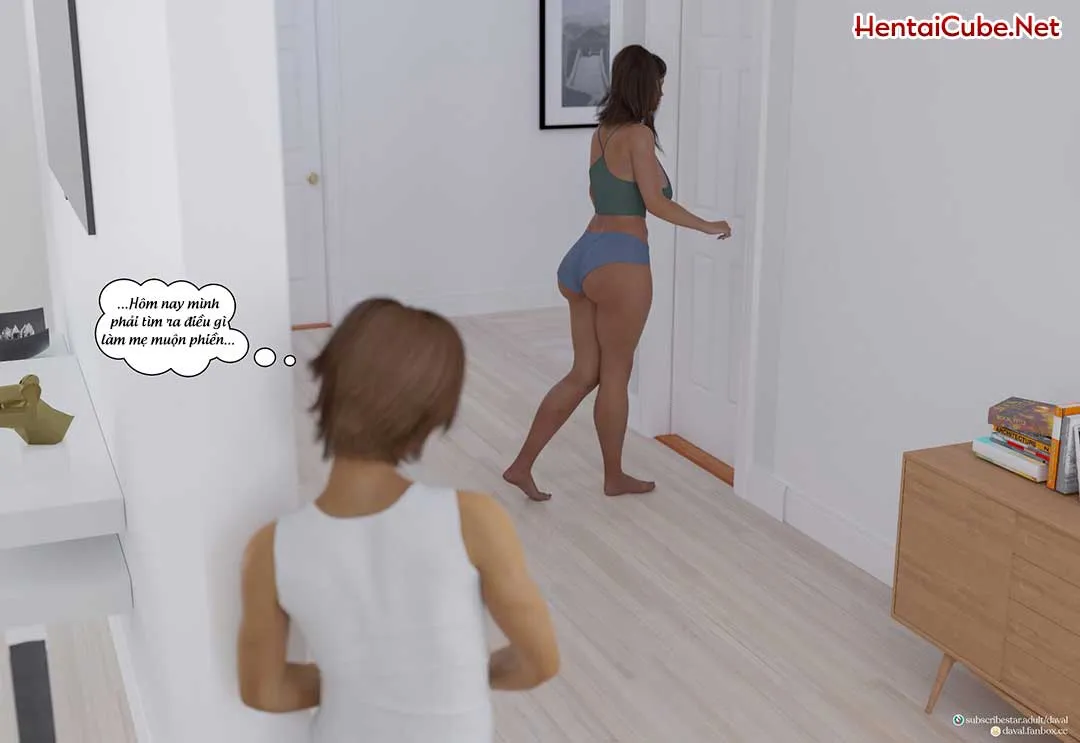 HentaiVN.net - Ảnh 6 - Thỏa mãn nhu cầu của mẹ [Satisfying Needs] - Chap 4A