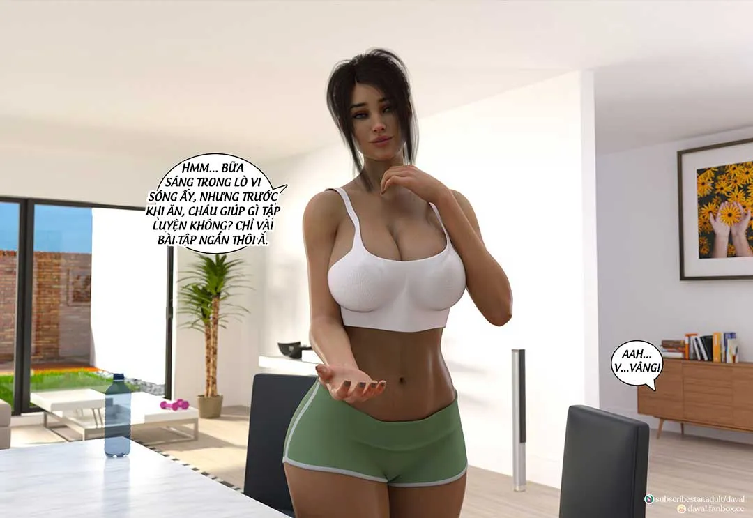 HentaiVN.net - Ảnh 18 - Thỏa mãn nhu cầu của mẹ [Satisfying Needs] - Chap 4B
