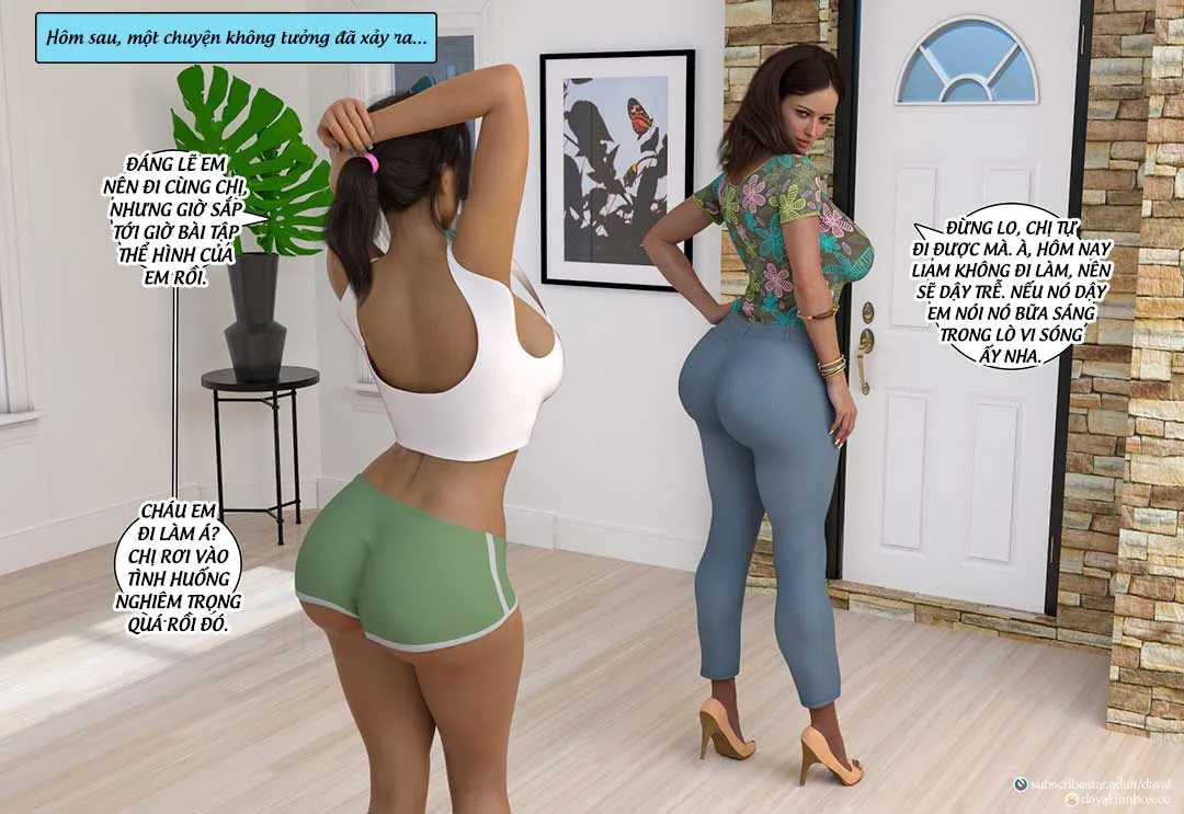 HentaiVN.net - Ảnh 9 - Thỏa mãn nhu cầu của mẹ [Satisfying Needs] - Chap 4B