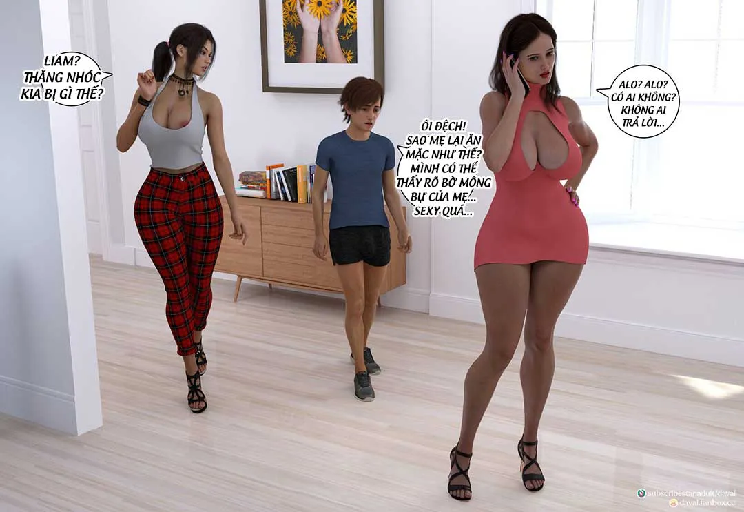 HentaiVN.net - Ảnh 23 - Thỏa mãn nhu cầu của mẹ [Satisfying Needs] - Chap 4C