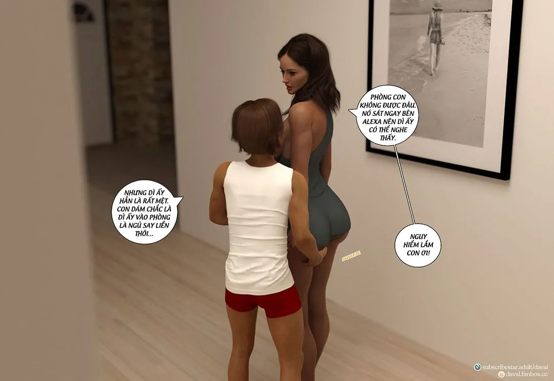 HentaiVN.net - Ảnh 23 - Thỏa mãn nhu cầu của mẹ [Satisfying Needs] - Chap 5A