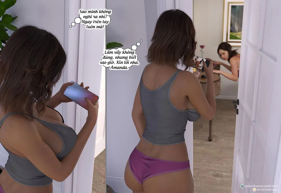HentaiVN.net - Ảnh 18 - Thỏa mãn nhu cầu của mẹ [Satisfying Needs] - Chap 5B