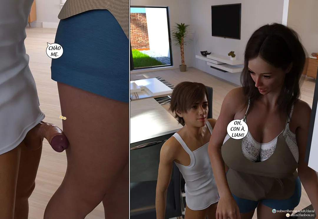 HentaiVN.net - Ảnh 43 - Thỏa mãn nhu cầu của mẹ [Satisfying Needs] - Chap 6D