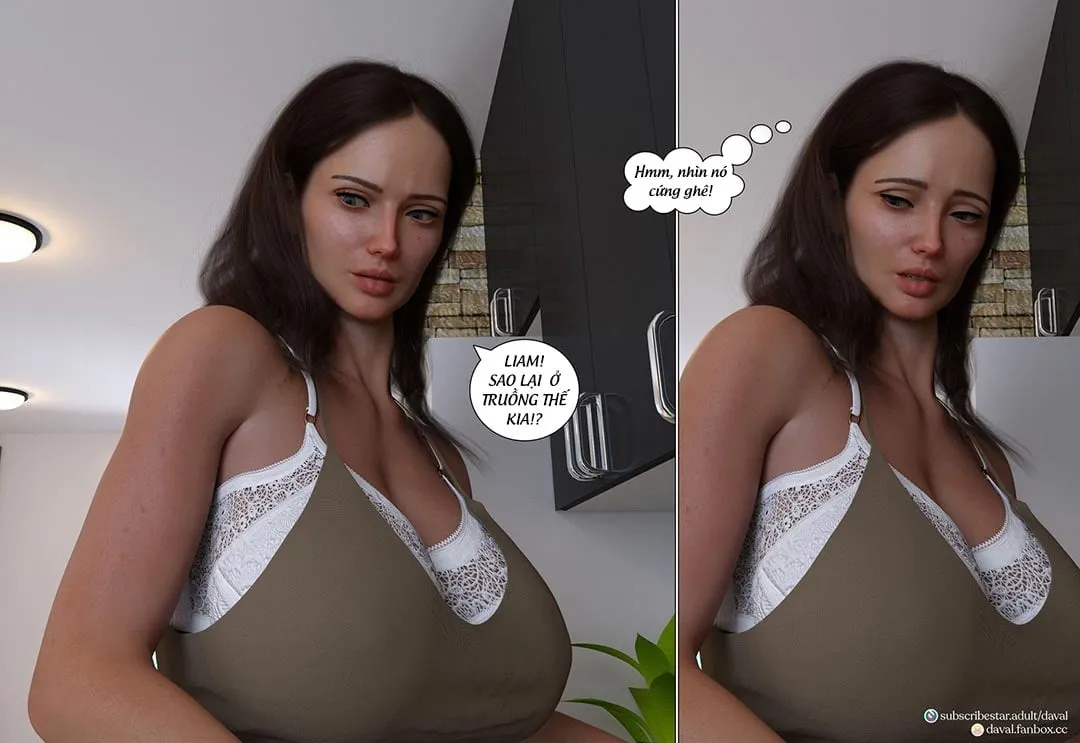 HentaiVN.net - Ảnh 44 - Thỏa mãn nhu cầu của mẹ [Satisfying Needs] - Chap 6D