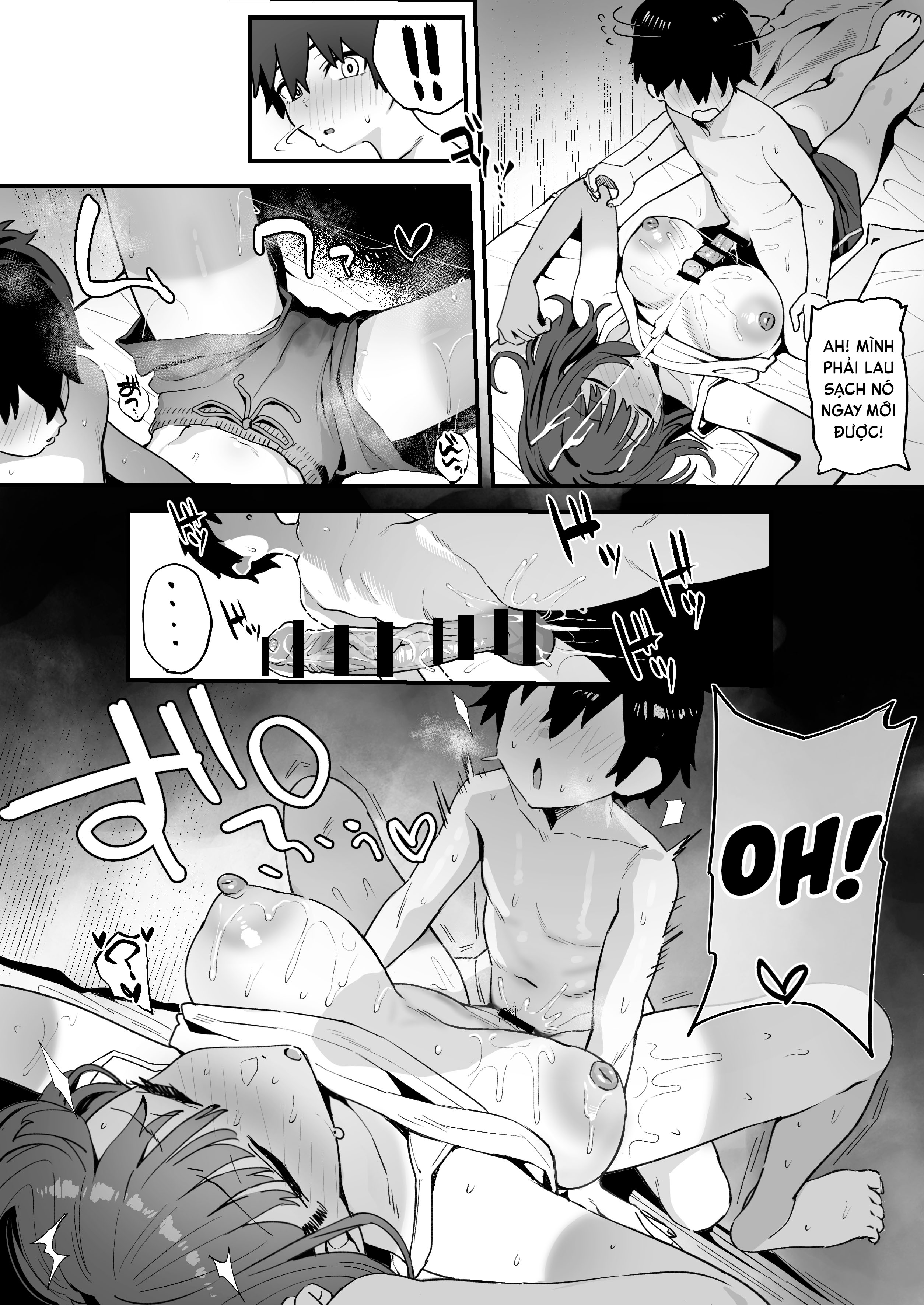 HentaiVN.net - Ảnh 3 - Asekaki Nee no Neteiru Aida ni - Oneshot
