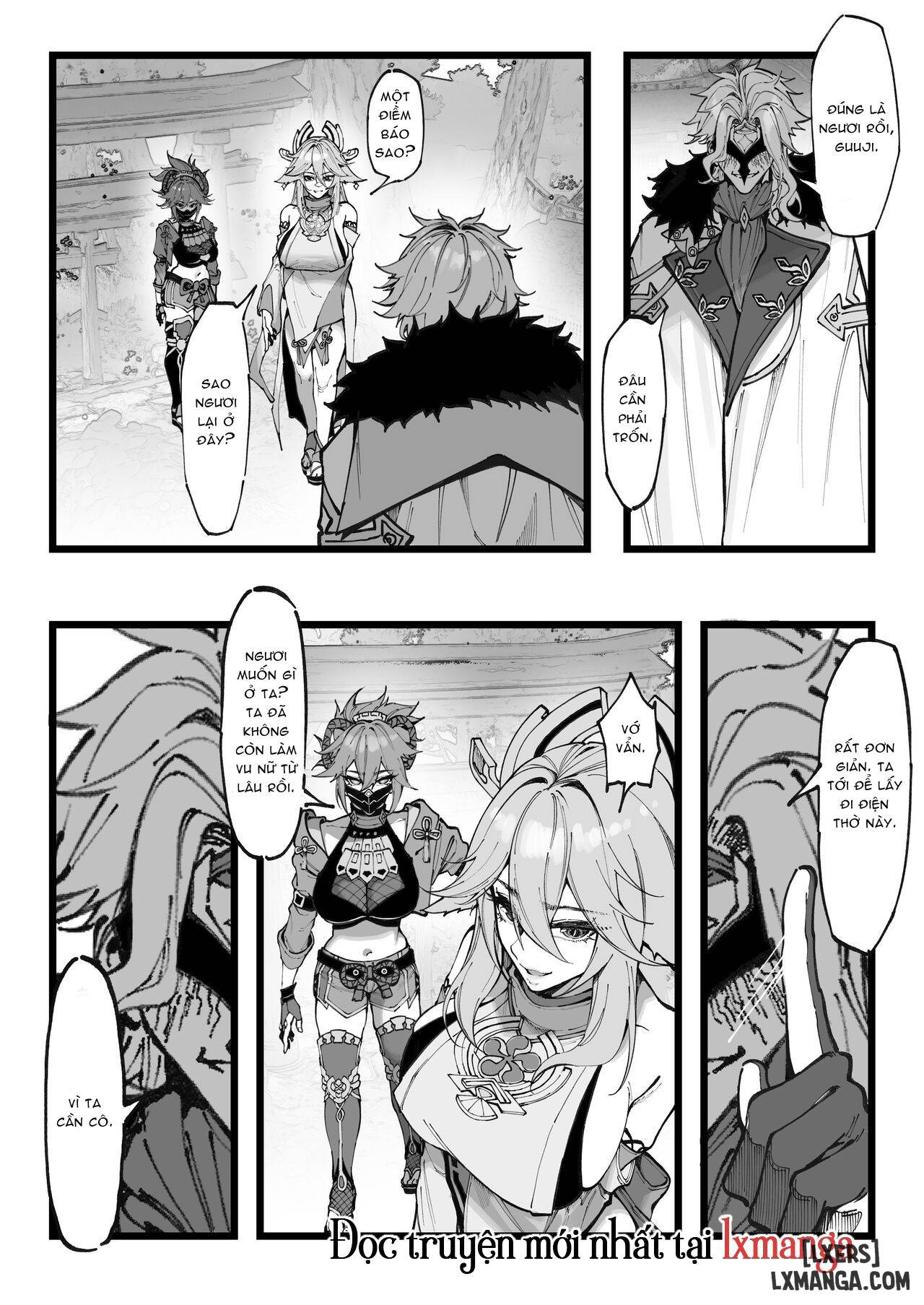 HentaiVN.net - Ảnh 3 - Masked Society - Dottore's Research - Chapter 2