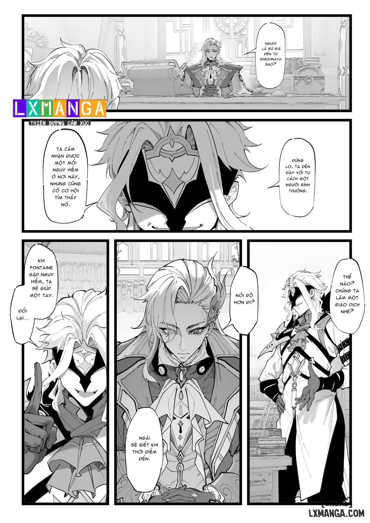 HentaiVN.net - Ảnh 4 - Masked Society - Dottore's Research - Chapter 3