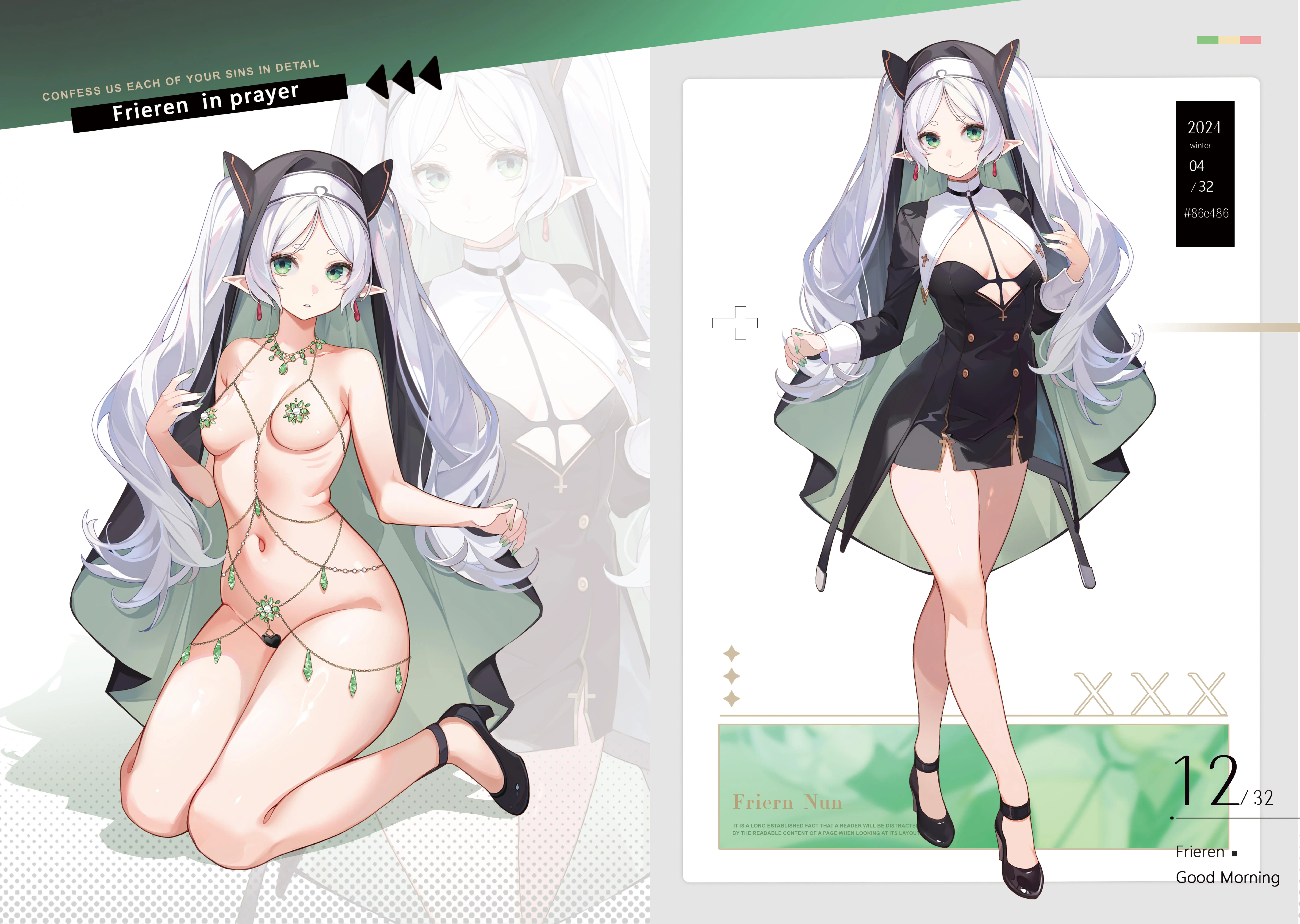 HentaiVN.net - Ảnh 8 - Machi Collection - [Fuumi Penpuu (Machi)] Confessional Moment (Sousou no Frieren)