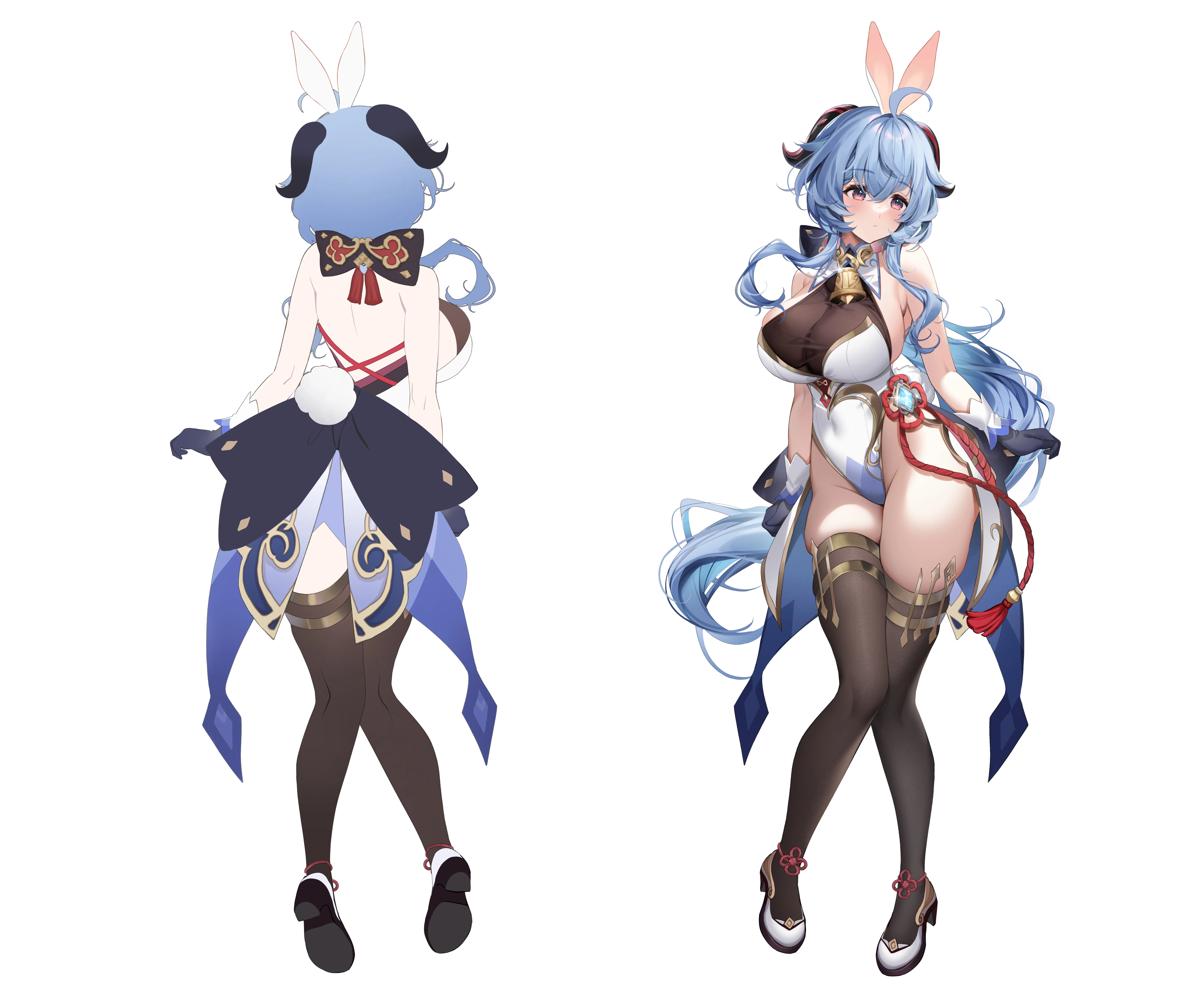 HentaiVN.net - Ảnh 4 - Machi Collection - [Machi] Bunny Ganyu (Genshin Impact)