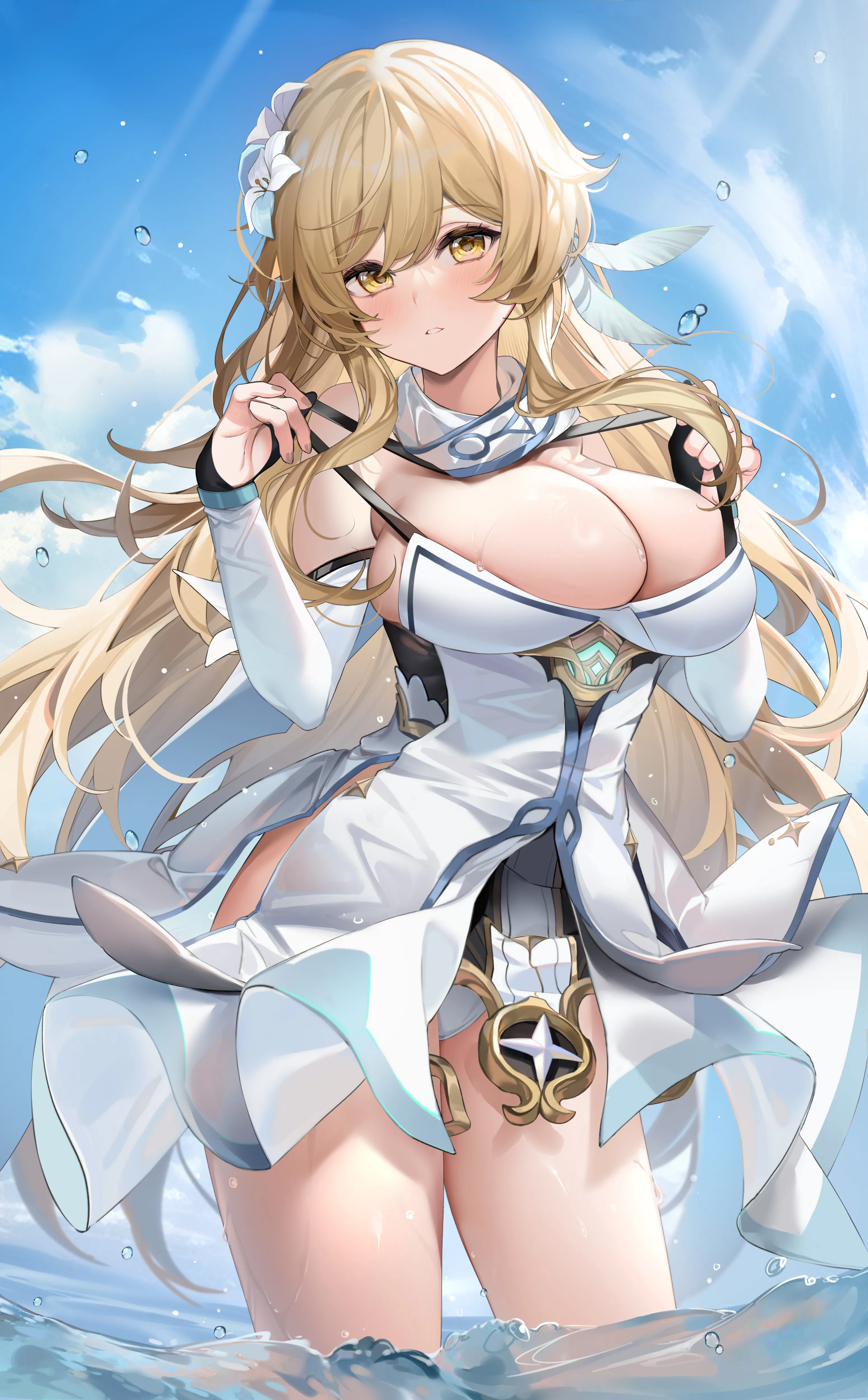 HentaiVN.net - Ảnh 37 - Machi Collection - [Machi] Lumine (Genshin Impact)