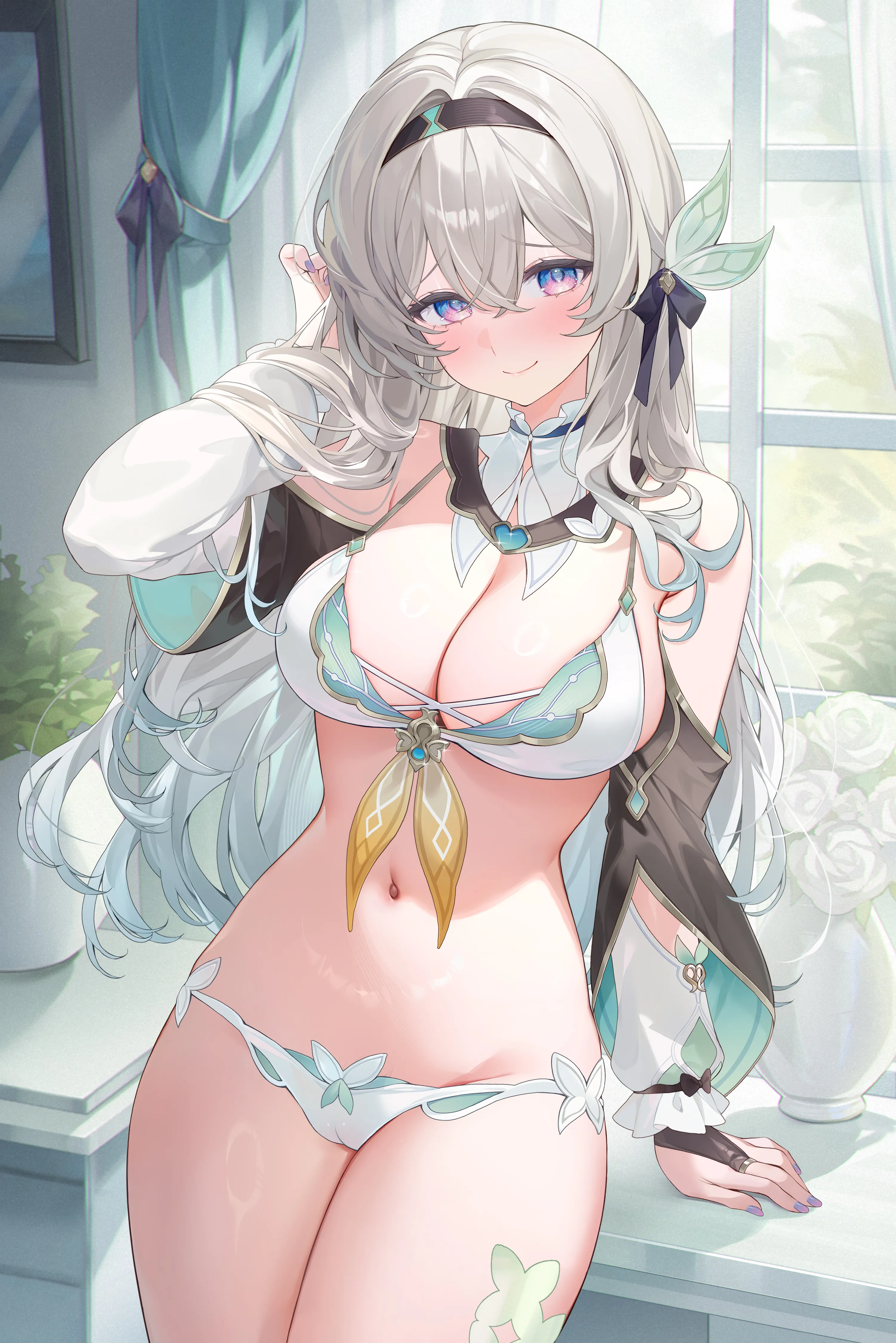 HentaiVN.net - Ảnh 10 - Machi Collection - [Machi] Firefly Swimsuit (Honkai: Star Rail)