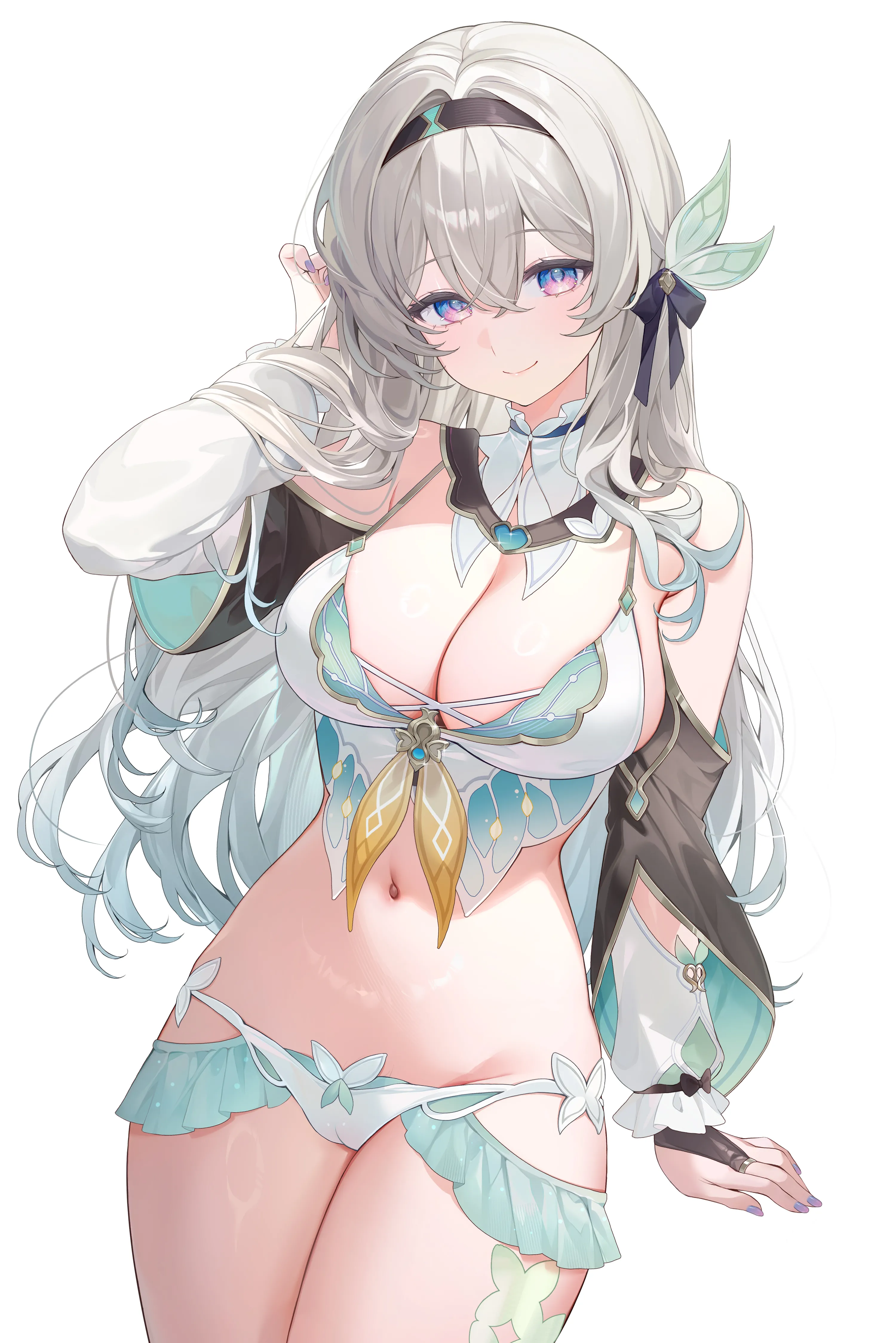 HentaiVN.net - Ảnh 22 - Machi Collection - [Machi] Firefly Swimsuit (Honkai: Star Rail)