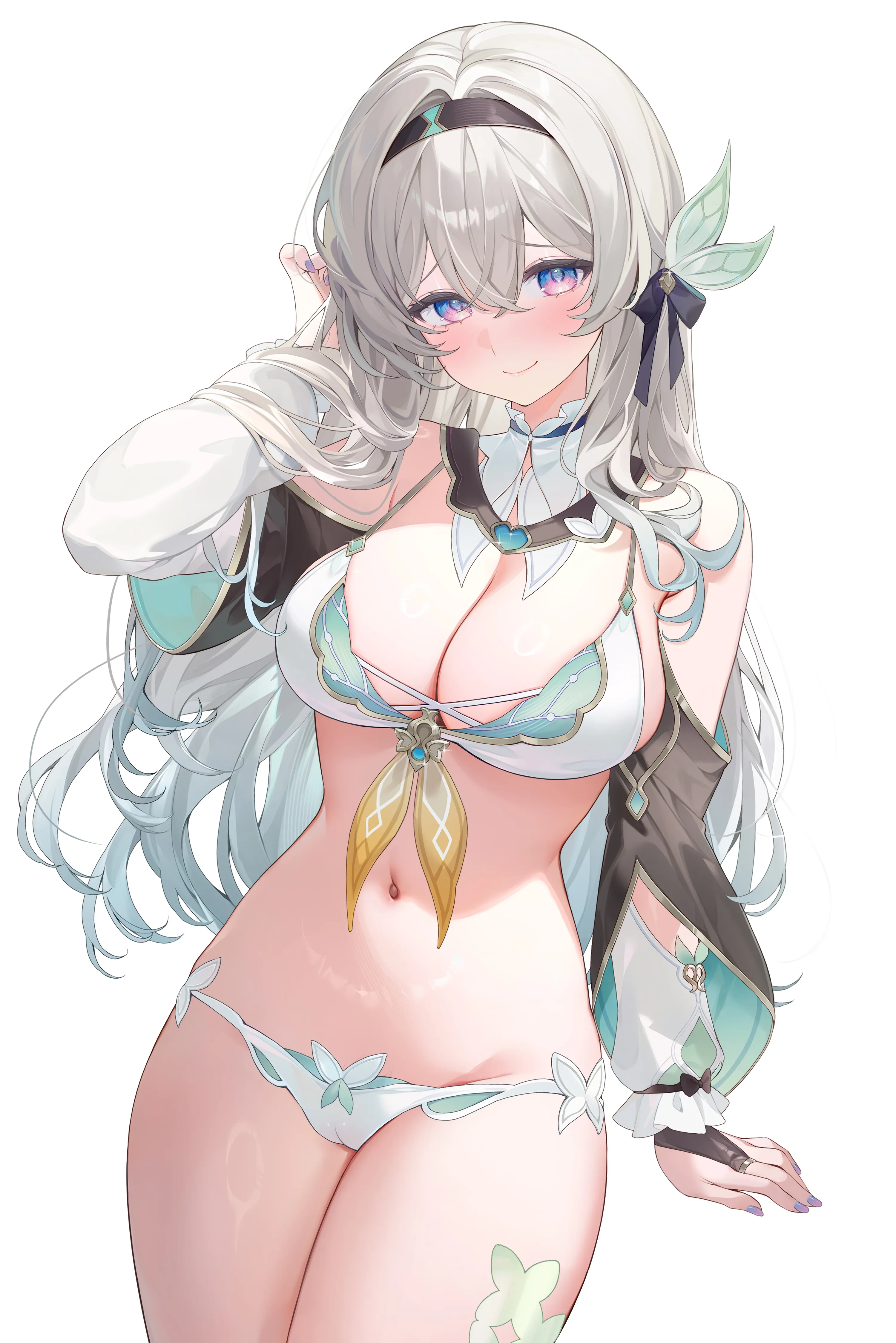HentaiVN.net - Ảnh 26 - Machi Collection - [Machi] Firefly Swimsuit (Honkai: Star Rail)