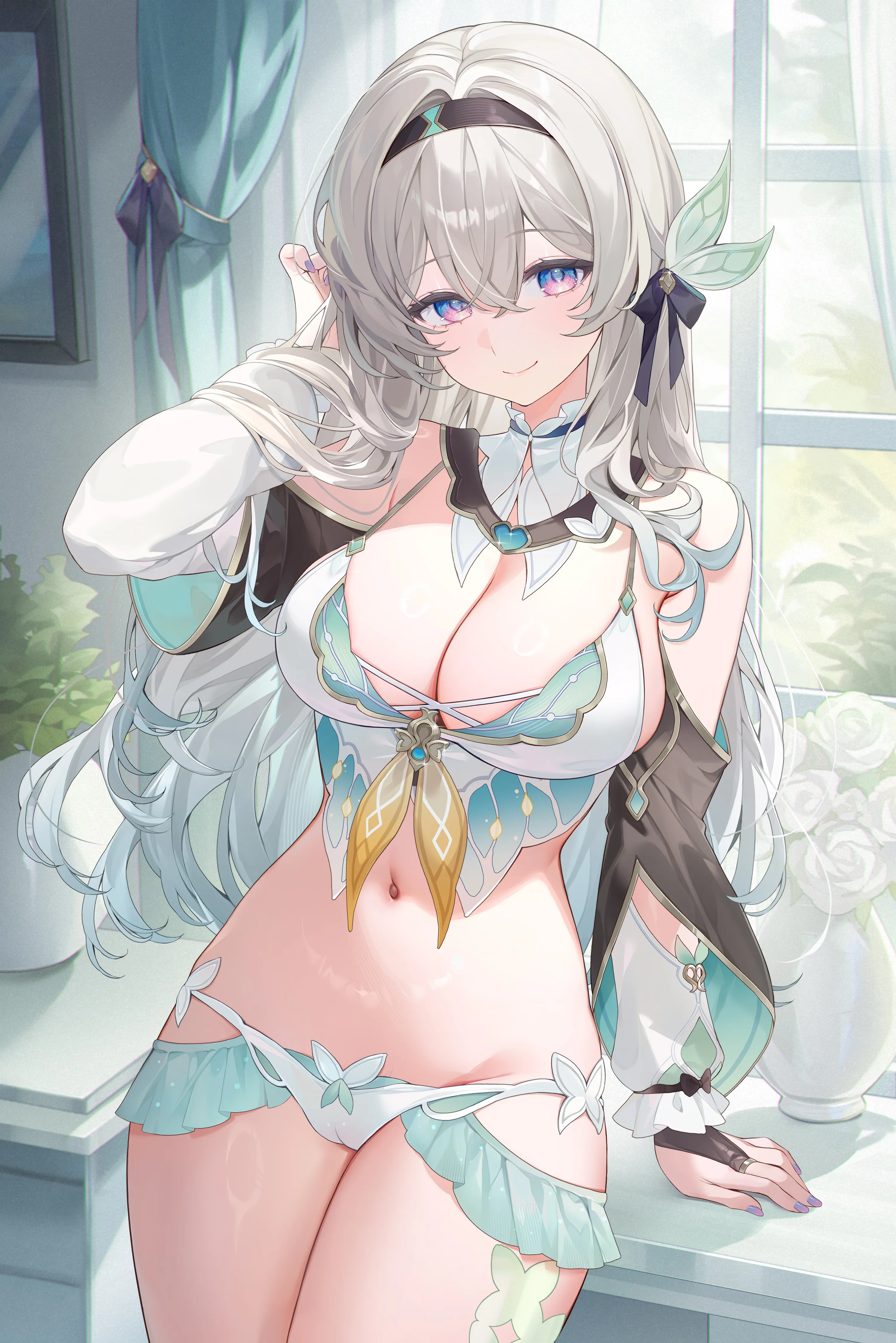 HentaiVN.net - Ảnh 6 - Machi Collection - [Machi] Firefly Swimsuit (Honkai: Star Rail)