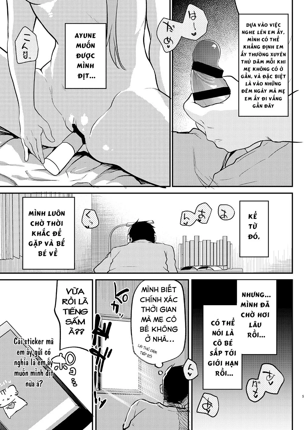 HentaiVN.net - Ảnh 4 - Tuổi thơ của Ayune [Ayune-chan Choukyou Nisshi] - Chap 2