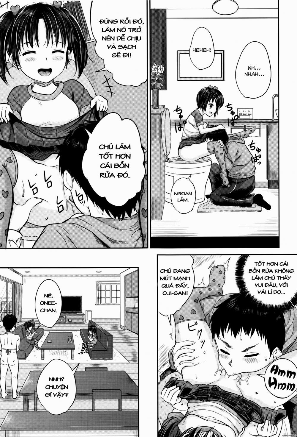 HentaiVN.net - Ảnh 16 - Kodomo Datte H Nano [They're just kids but they're sluts] - Chap 2.1 Cuộc sống mới cùng với hai đứa cháu gái! Phần 1