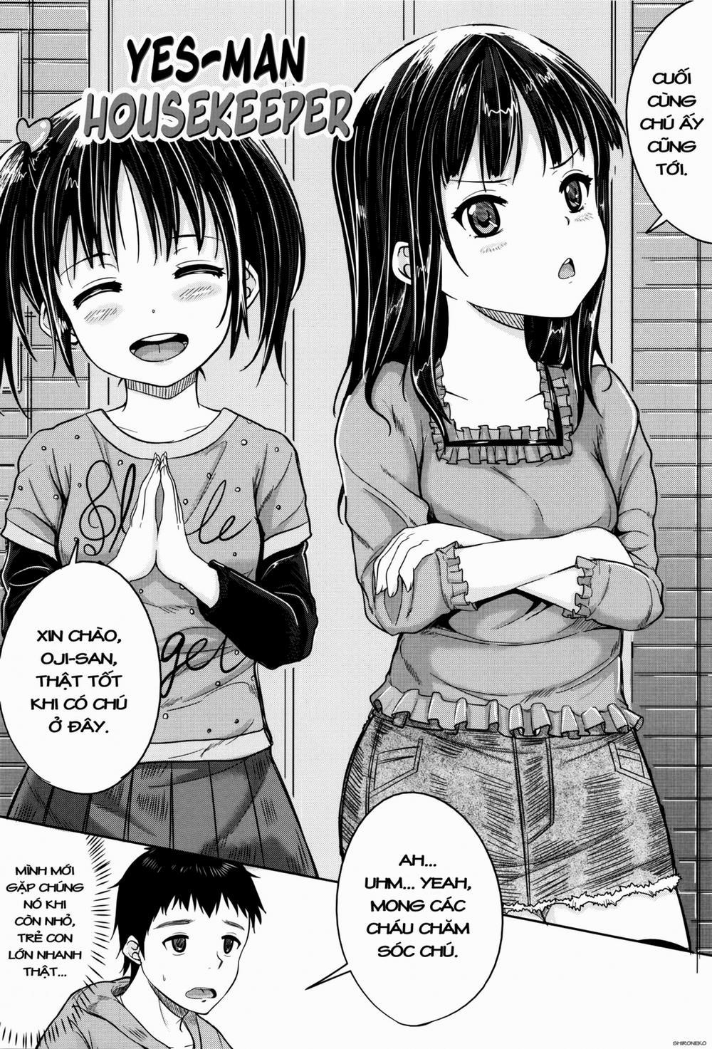 HentaiVN.net - Ảnh 3 - Kodomo Datte H Nano [They're just kids but they're sluts] - Chap 2.1 Cuộc sống mới cùng với hai đứa cháu gái! Phần 1