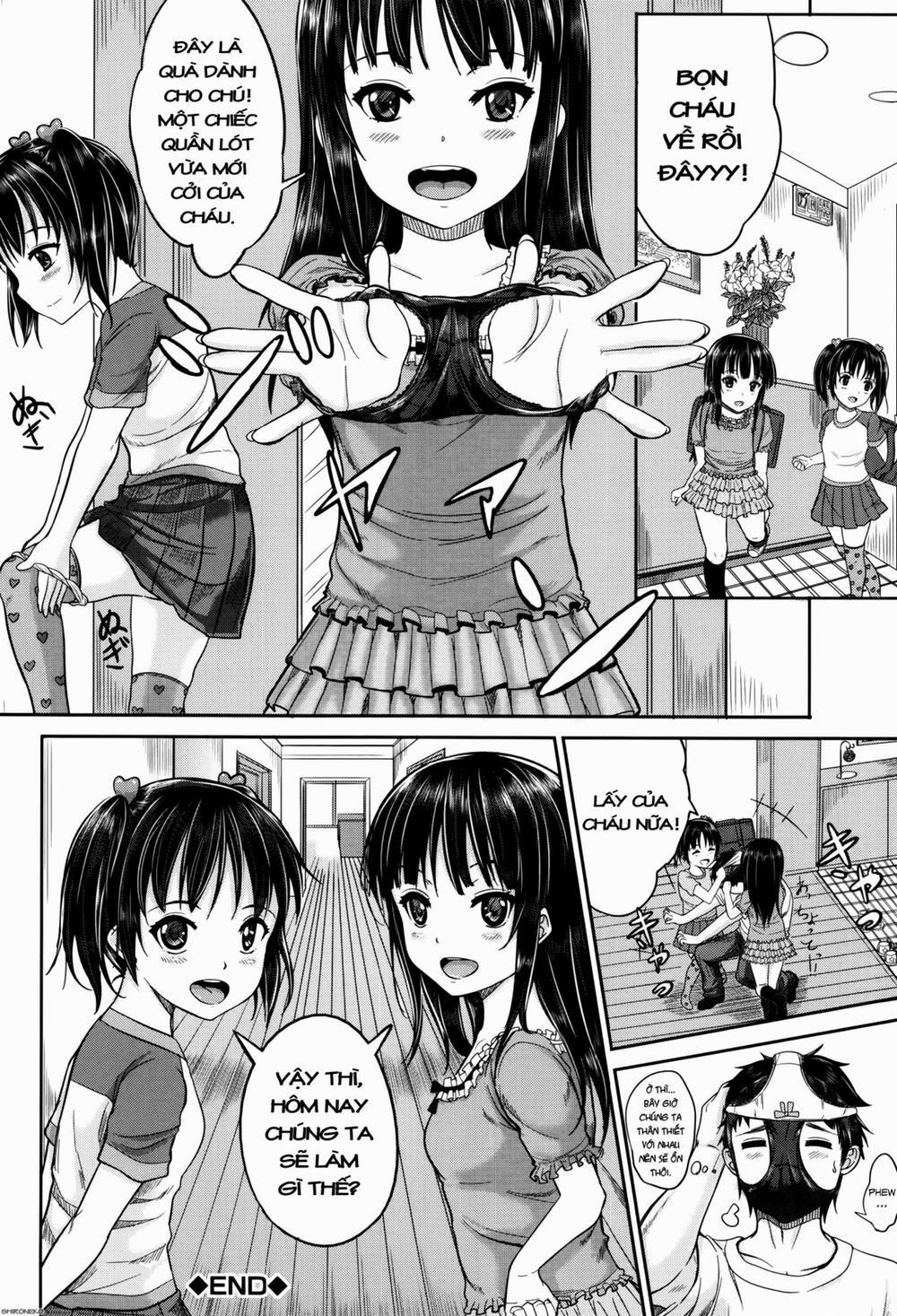 HentaiVN.net - Ảnh 17 - Kodomo Datte H Nano [They're just kids but they're sluts] - Chap 2.2 Cuộc sống mới cùng với hai đứa cháu gái! Phần 2