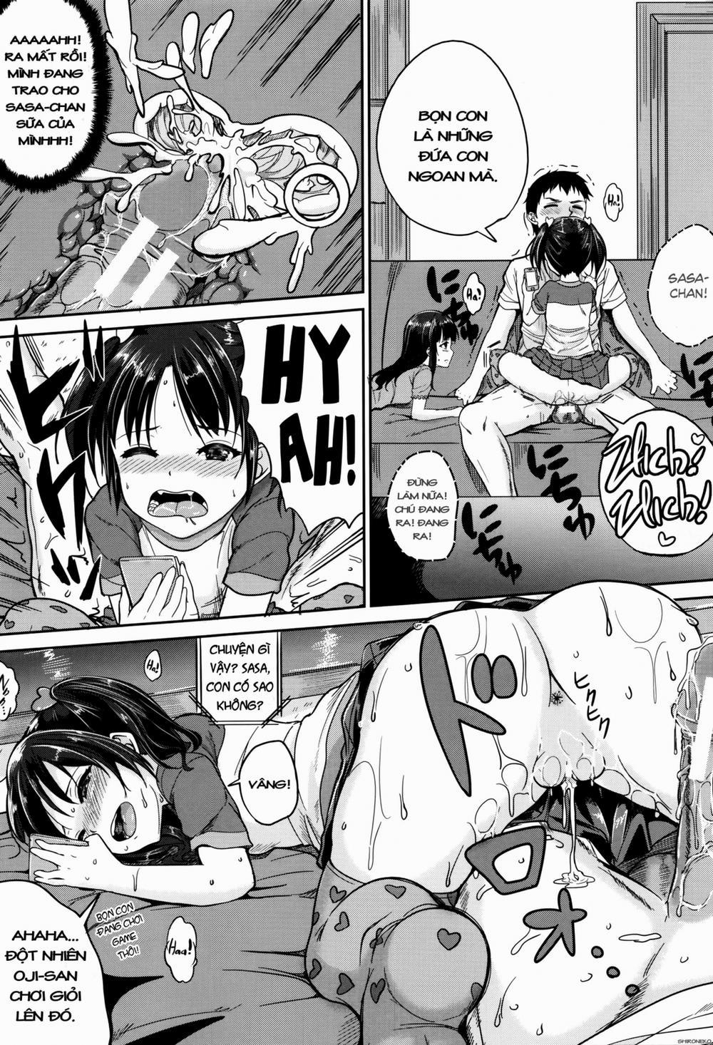 HentaiVN.net - Ảnh 5 - Kodomo Datte H Nano [They're just kids but they're sluts] - Chap 2.2 Cuộc sống mới cùng với hai đứa cháu gái! Phần 2