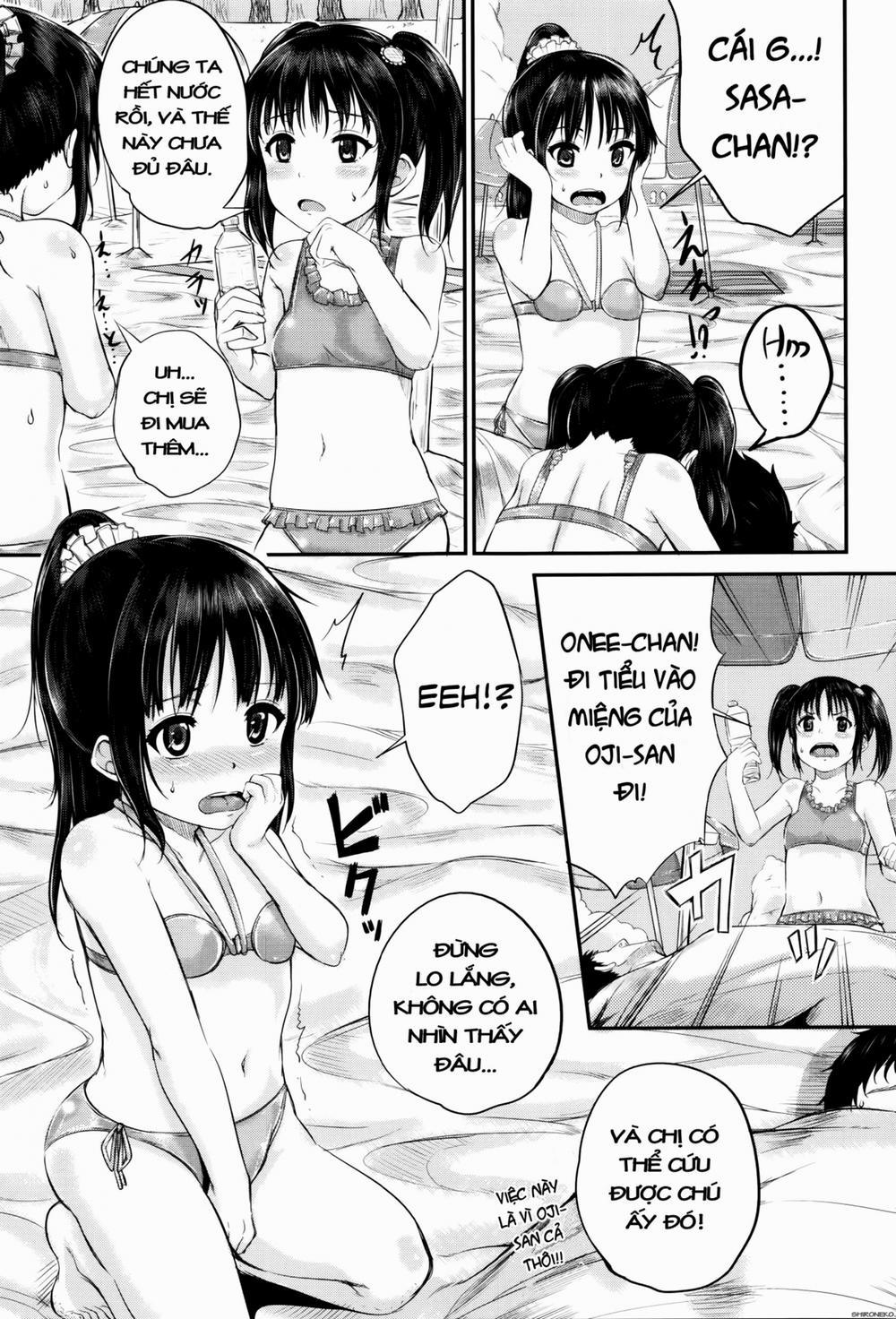 HentaiVN.net - Ảnh 12 - Kodomo Datte H Nano [They're just kids but they're sluts] - Chap 3.1 Cháu gái, biển và xxx! Phần 1