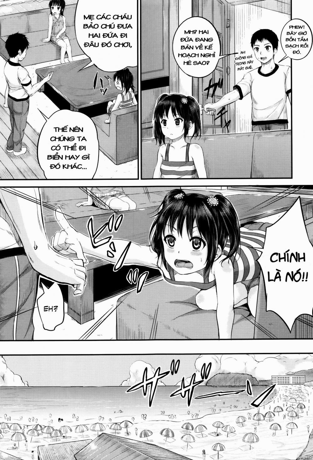 HentaiVN.net - Ảnh 6 - Kodomo Datte H Nano [They're just kids but they're sluts] - Chap 3.1 Cháu gái, biển và xxx! Phần 1