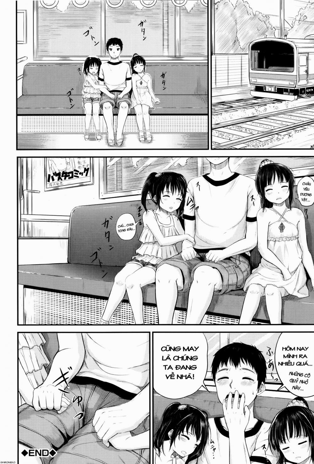 HentaiVN.net - Ảnh 19 - Kodomo Datte H Nano [They're just kids but they're sluts] - Chap 3.2 Cháu gái, biển và xxx! Phần 2