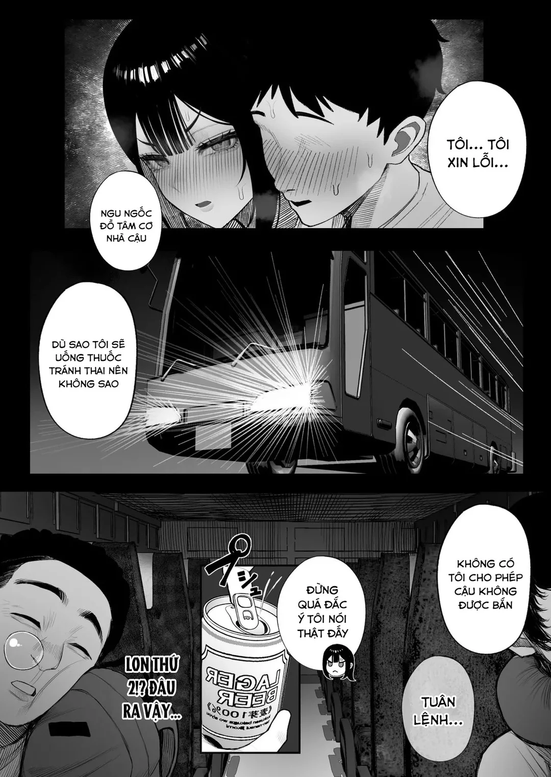 HentaiVN.net - Ảnh 28 - Lén lút trên chuyến xe - Oneshot
