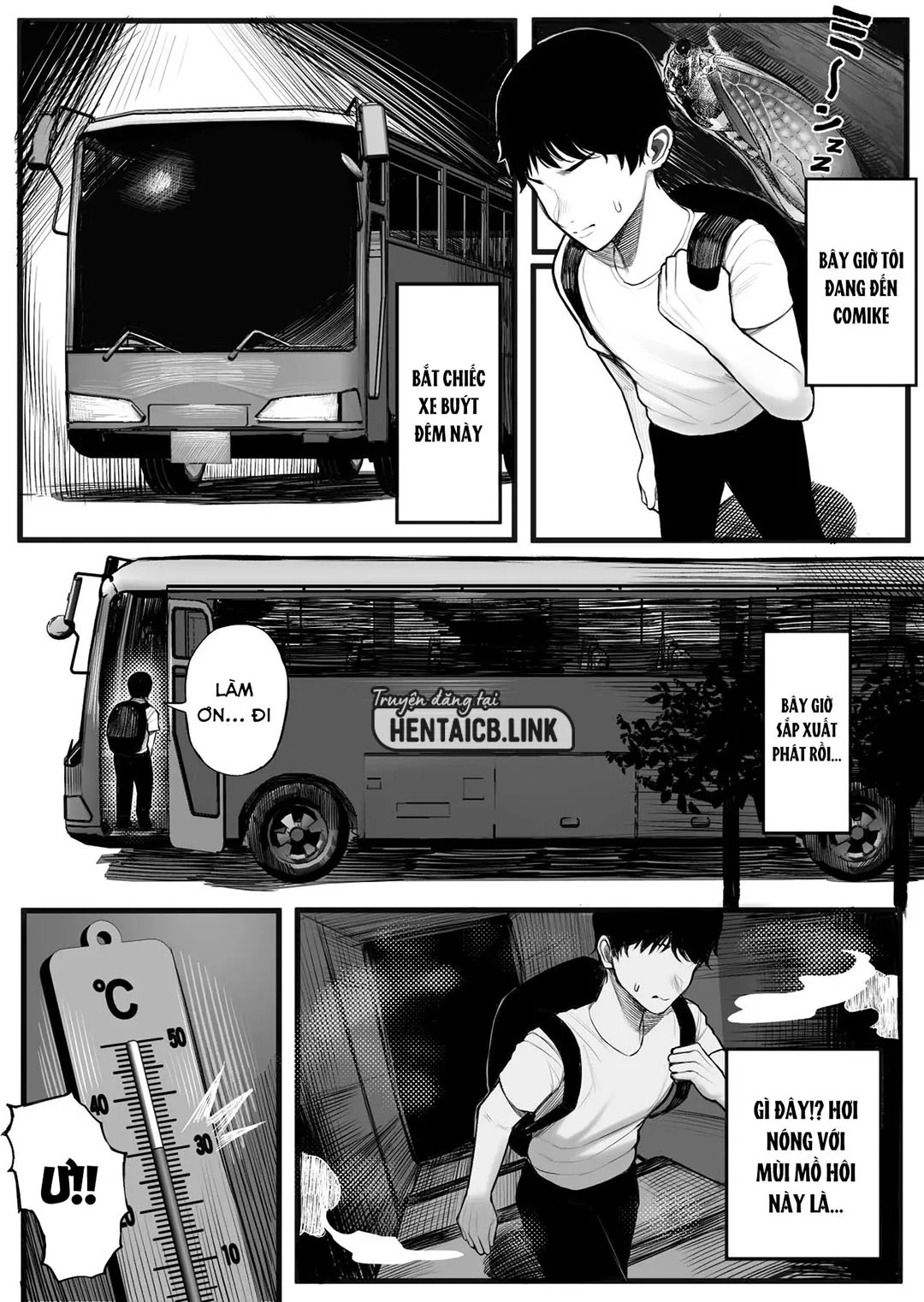 HentaiVN.net - Ảnh 3 - Lén lút trên chuyến xe - Oneshot